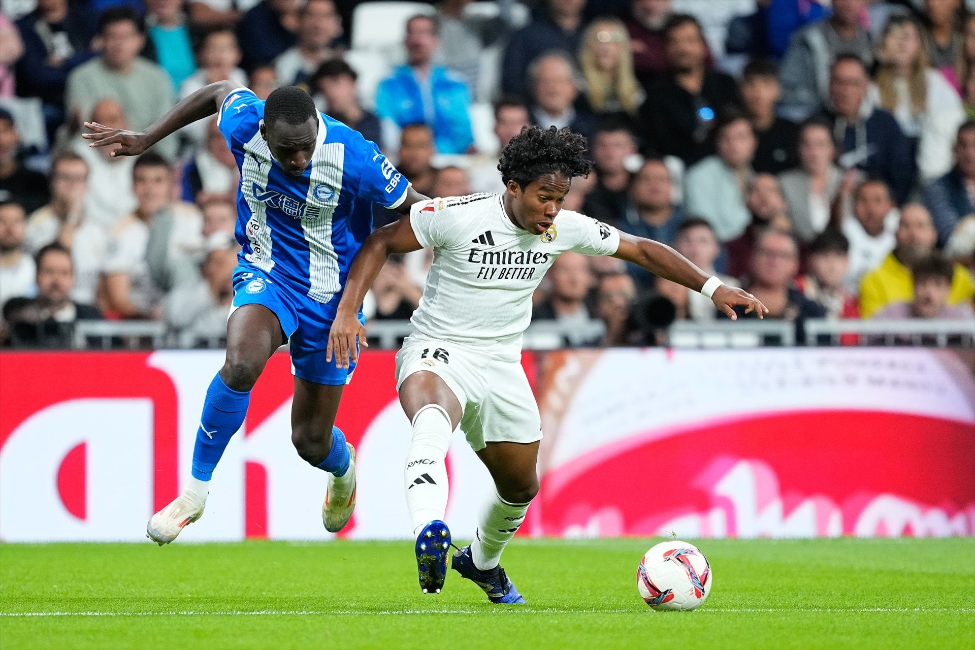 Endrick, durante el partido contra el Alavés | Europa Press