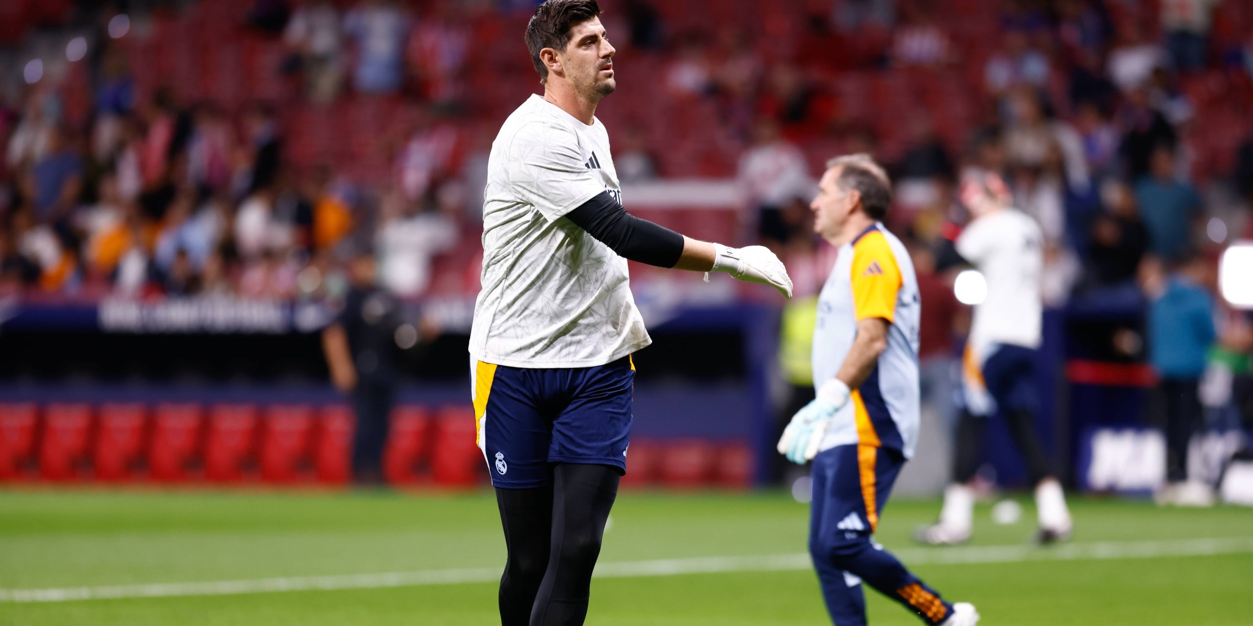 Thibaut Courtois, durant un enfrontament | Europa Press