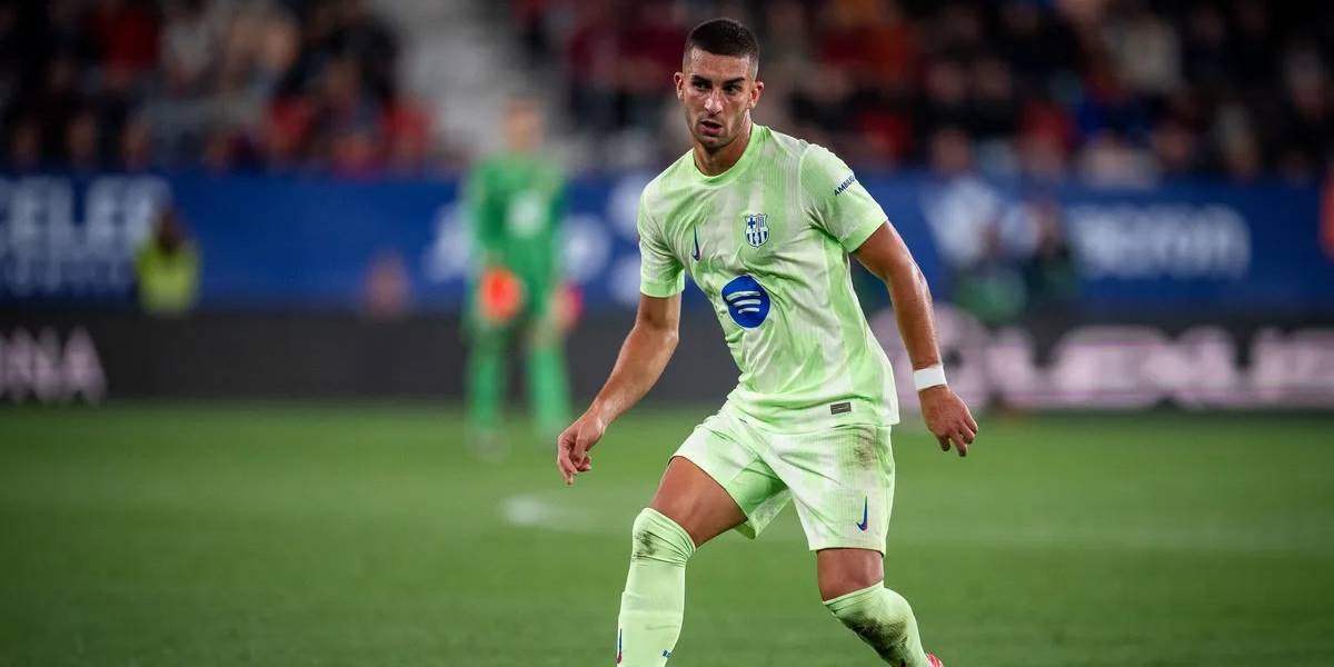 Ferran Torres durant un partit amb el Barça | FC Barcelona