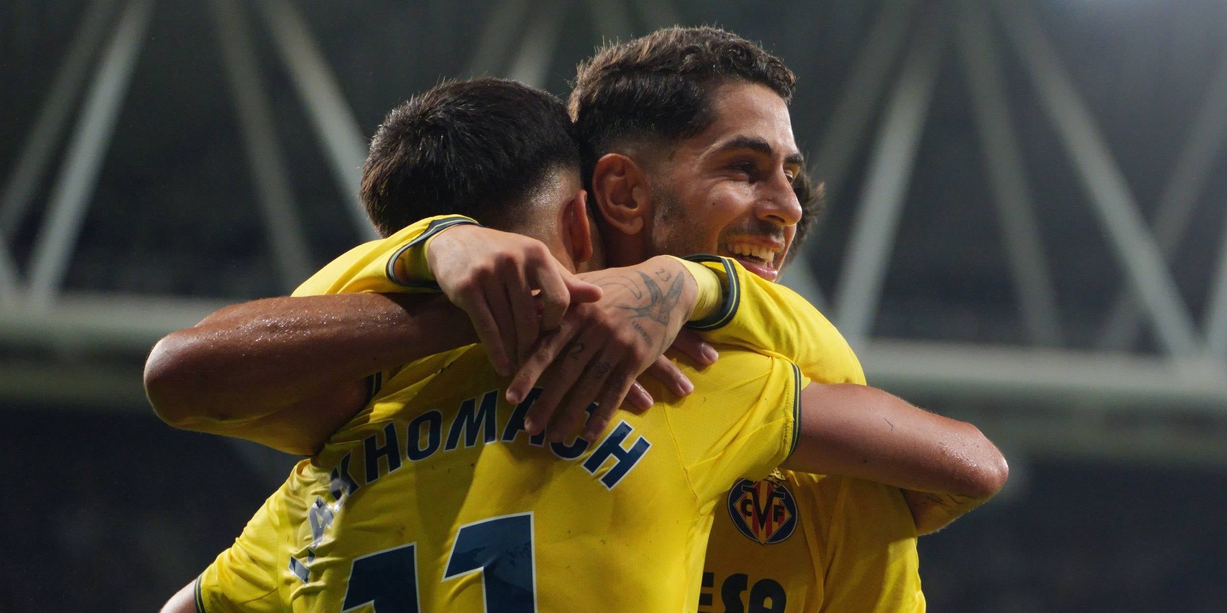 Jugadors del Vila-real celebren el gol | Villarreal CF