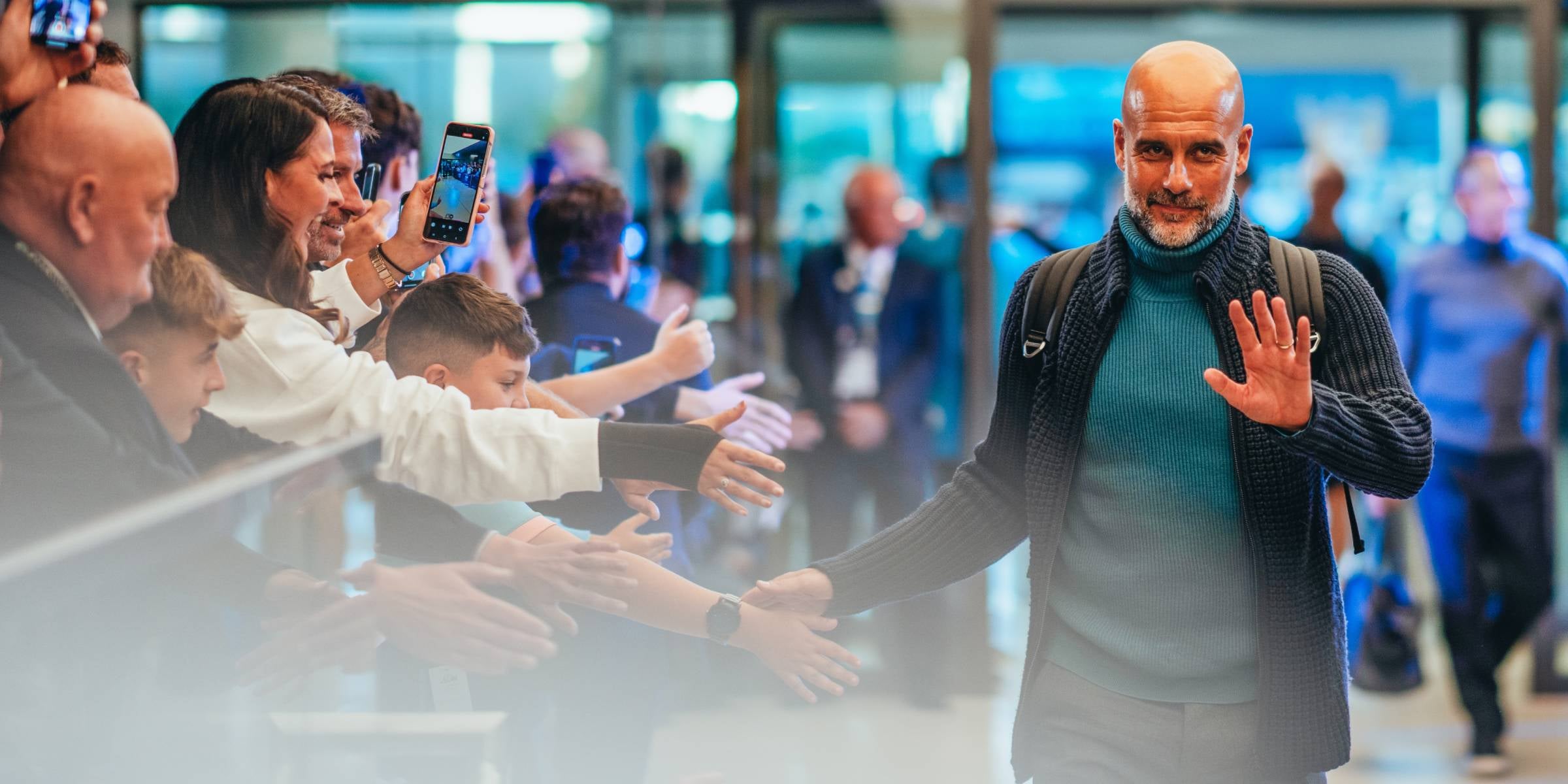 Guardiola abans d'un partit amb el Manchester City | Manchester City
