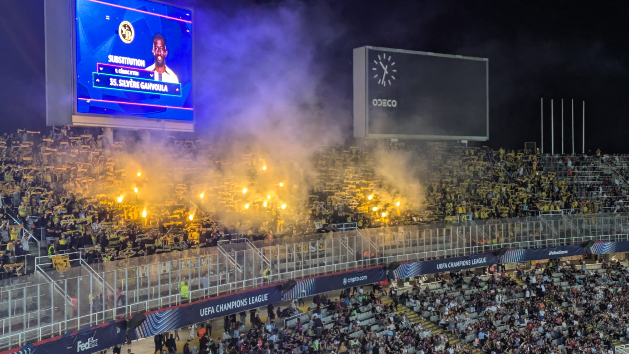 Les bengales dels aficionats del Young Boys | Món Esport