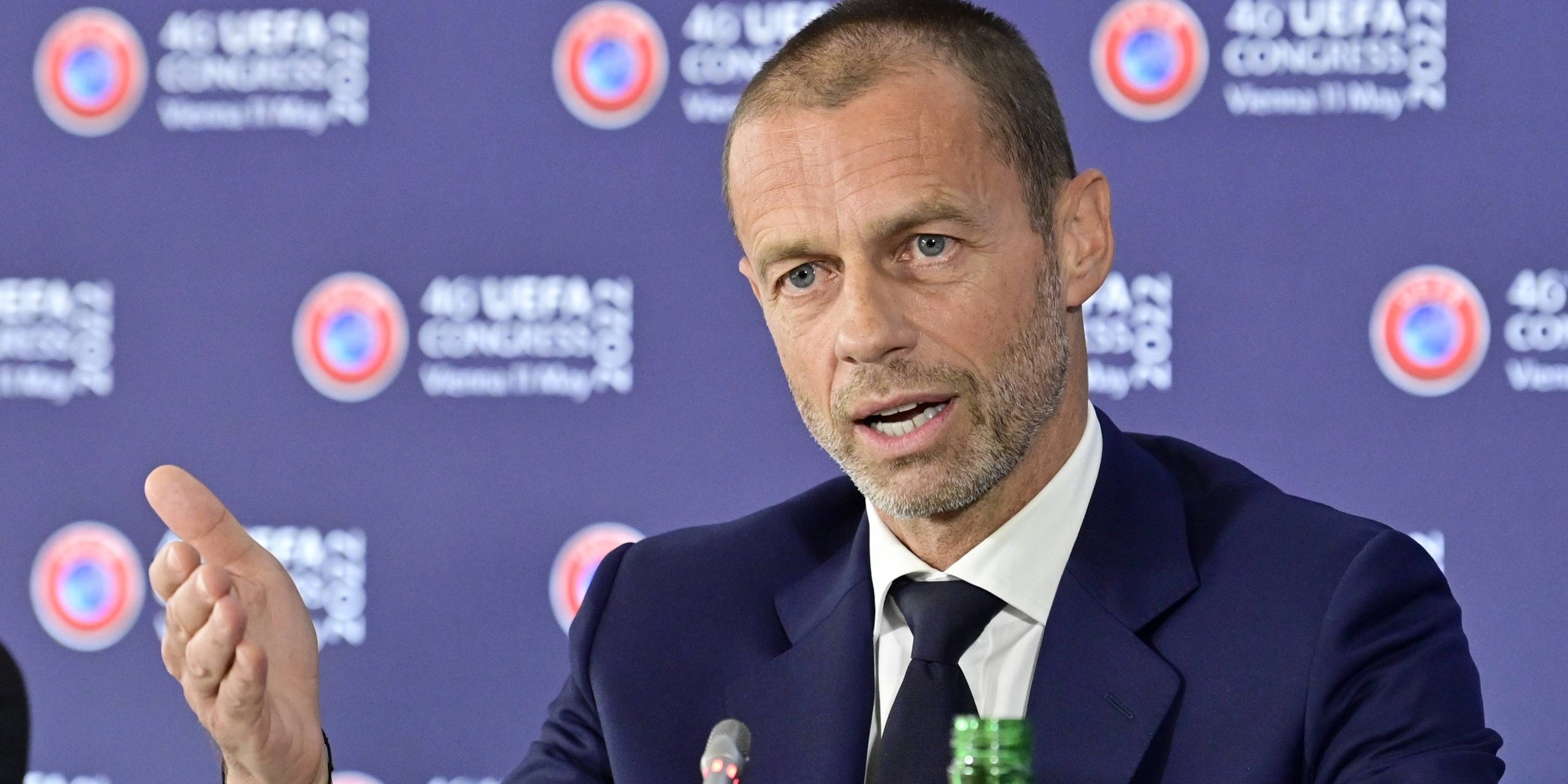Aleksander Ceferin, presidente de la UEFA | Europa Press