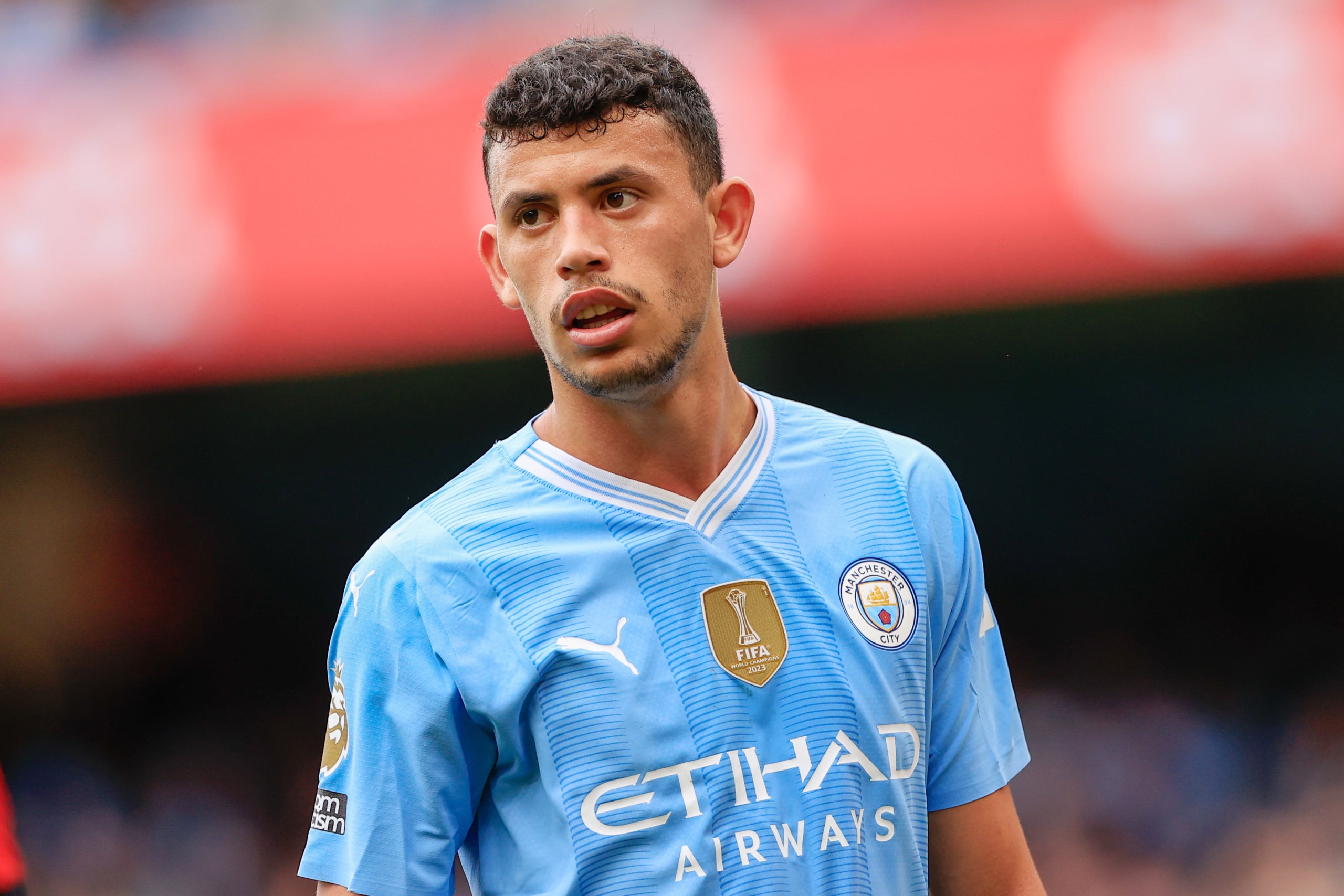 Matheus Nunes, durante un partido con el Manchester City | Europa Press