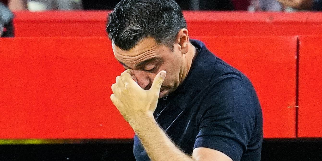 Xavi Hernández, durant un partit del Barça | Europa Press