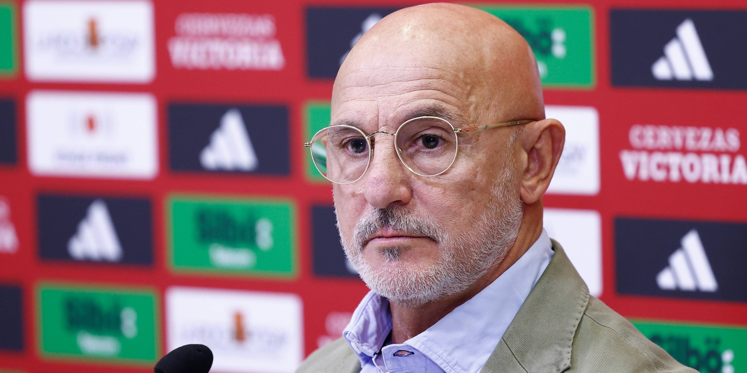 Luis de la Fuente, en roda de premsa | Europa Press