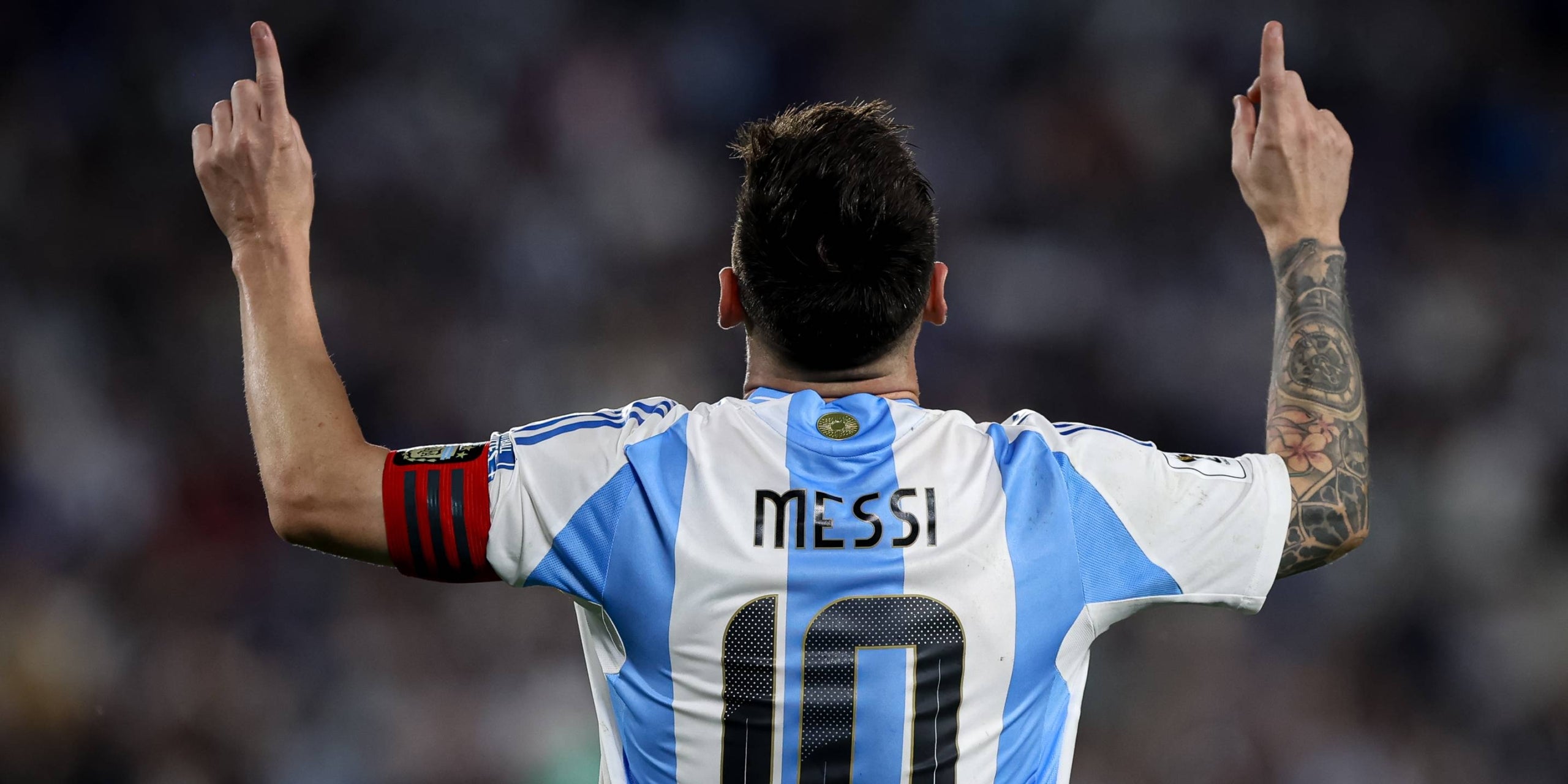 Leo Messi celebra un dels gols contra Bolívia | Europa Press