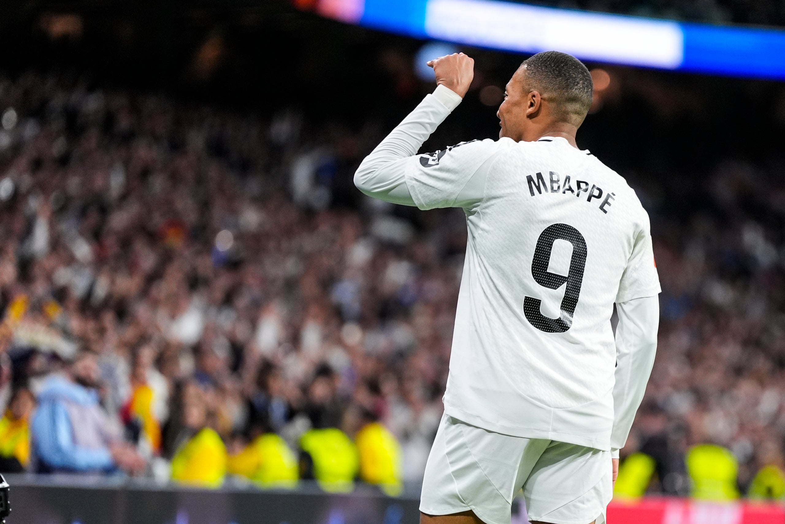 Kylian Mbappé, durant un partit amb el Reial Madrid | Europa Press