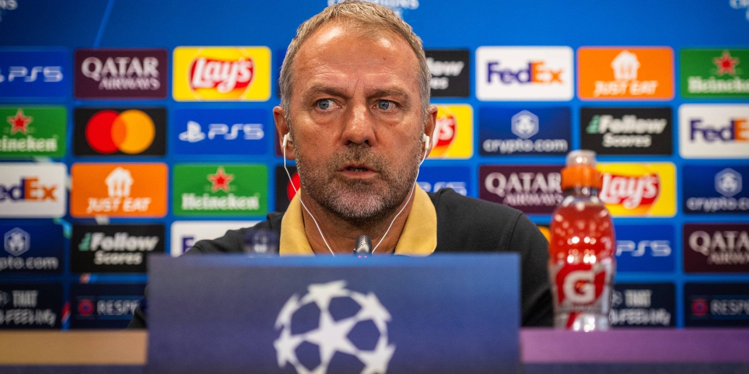 Hansi Flick, en rueda de prensa | FC Barcelona