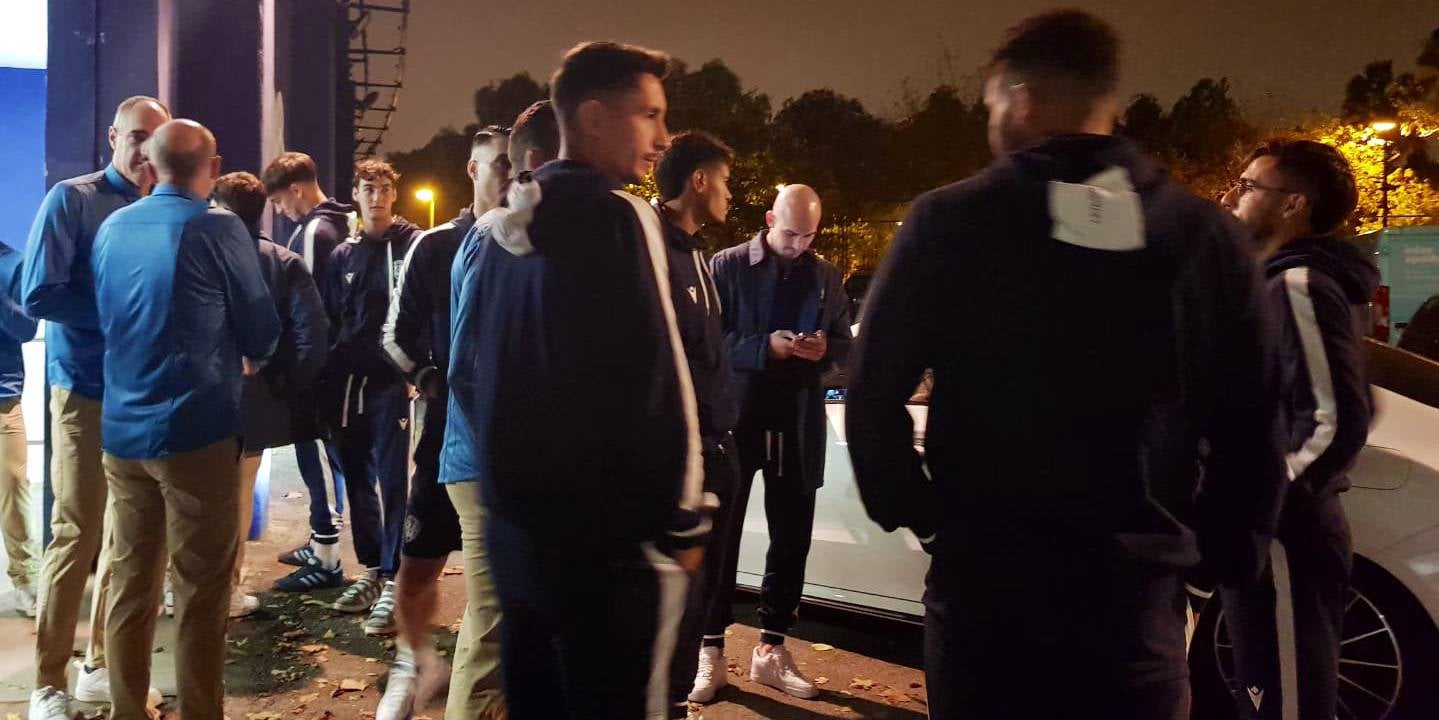 Els jugadors del Llevant, atrapats per la DANA | Llevant UE