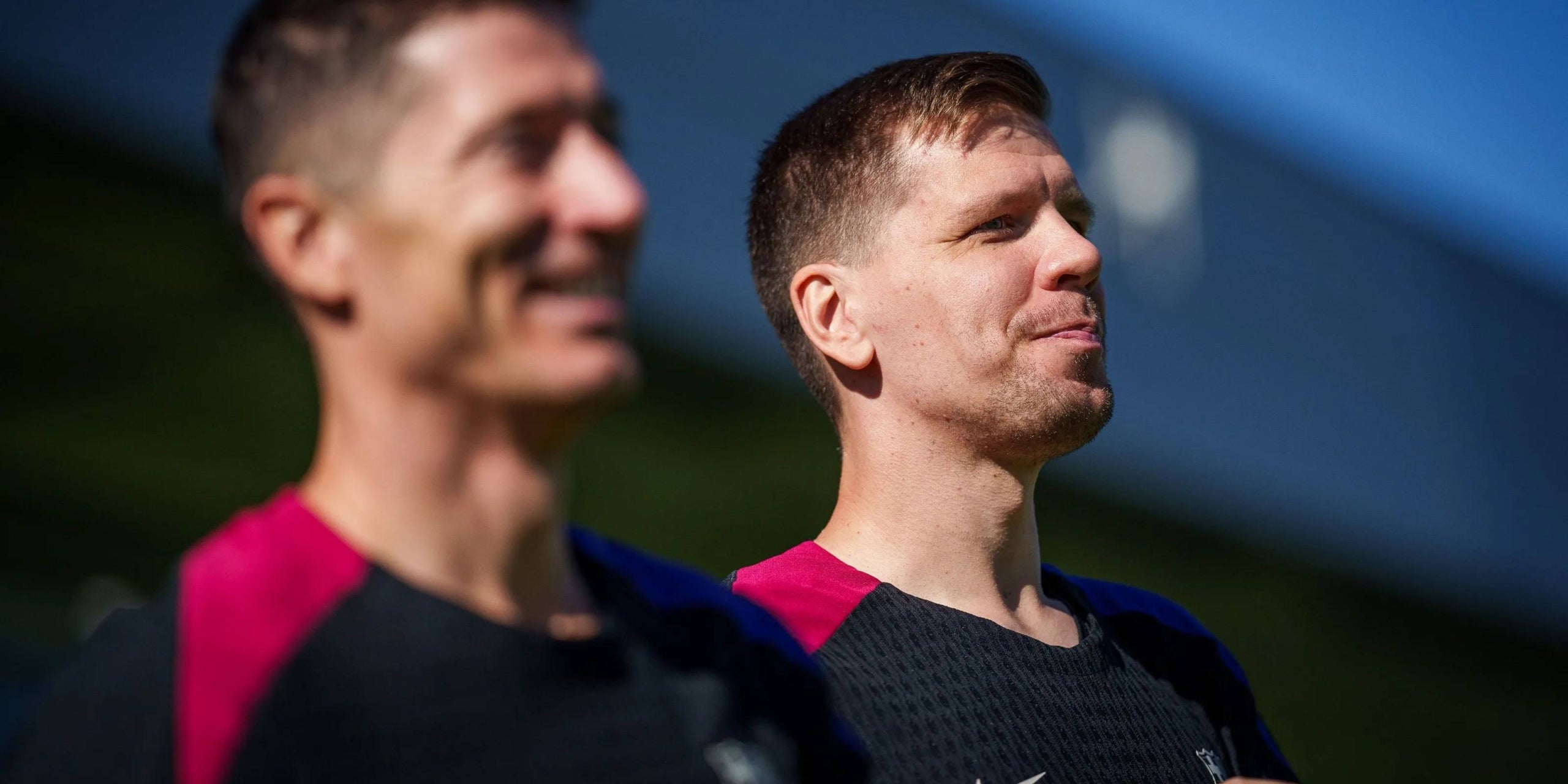 Szczesny, durant un entrenament amb el Barça | FC Barcelona