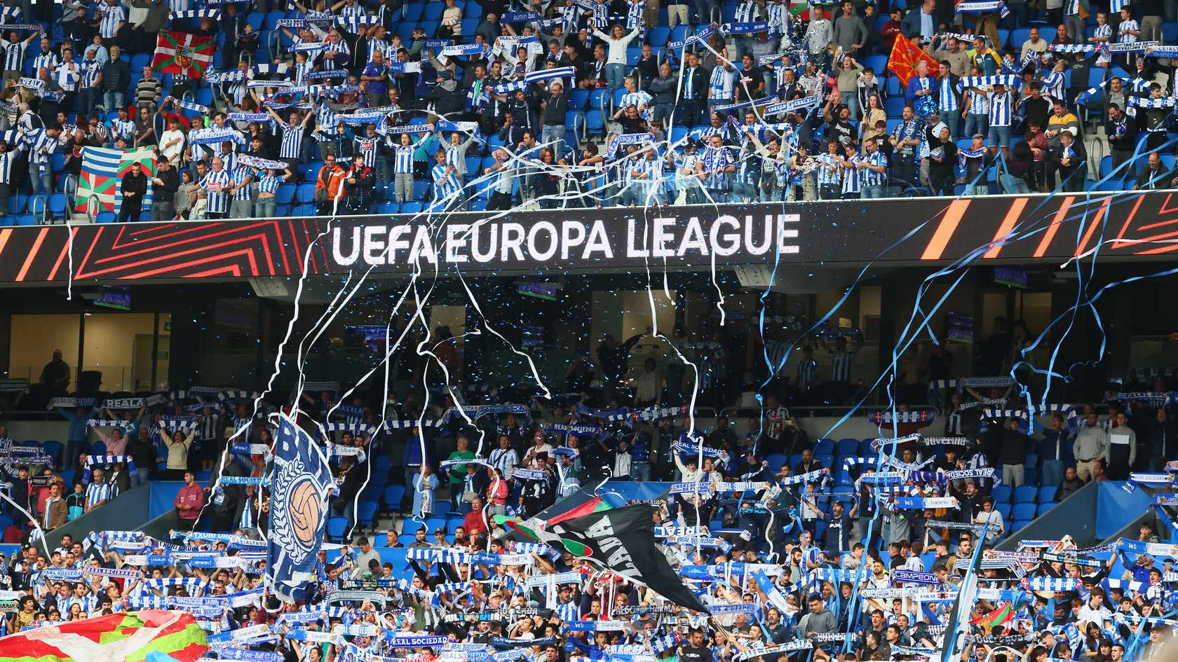 Seguidores de la Real Sociedad, durante el partido contra el Anderlecht | Real Sociedad de Fútbol