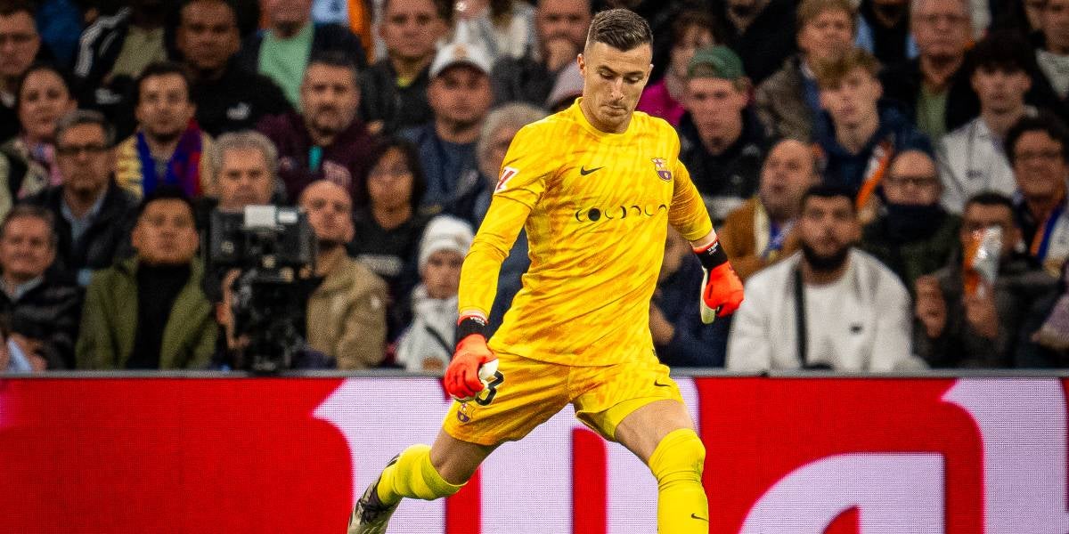 Iñaki Peña serveix de porteria | @FCBarcelona_cat
