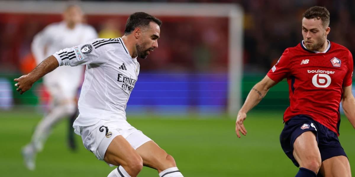 Carvajal durant un partit amb el Reial Madrid | Reial Madrid CF