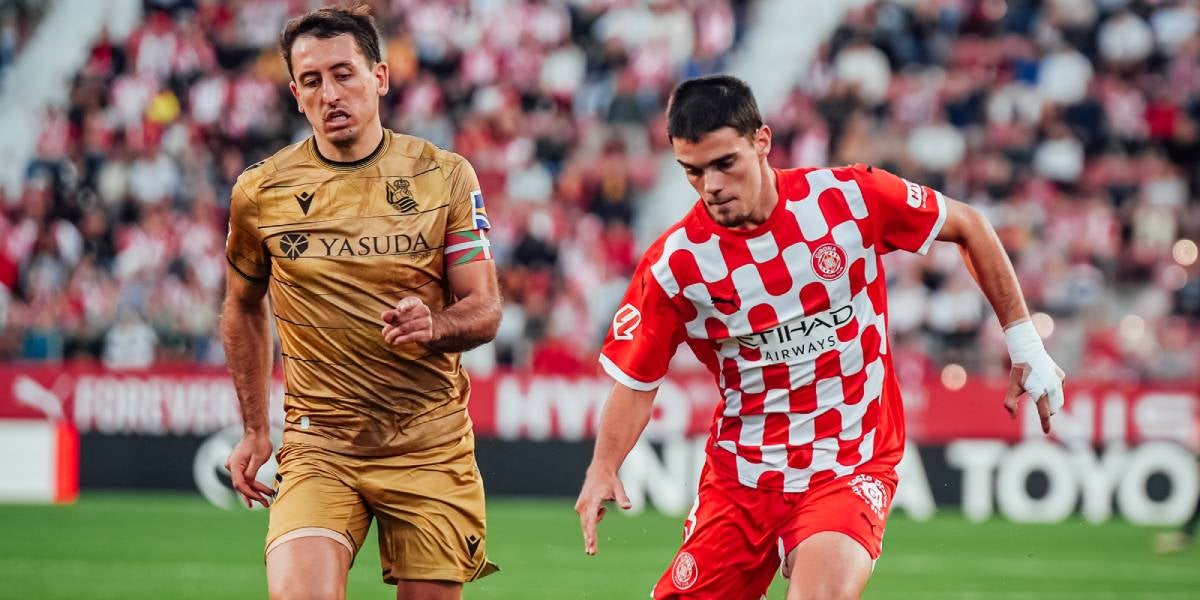 Oyarzabal y Miguel en Montilivi | @GironaFC