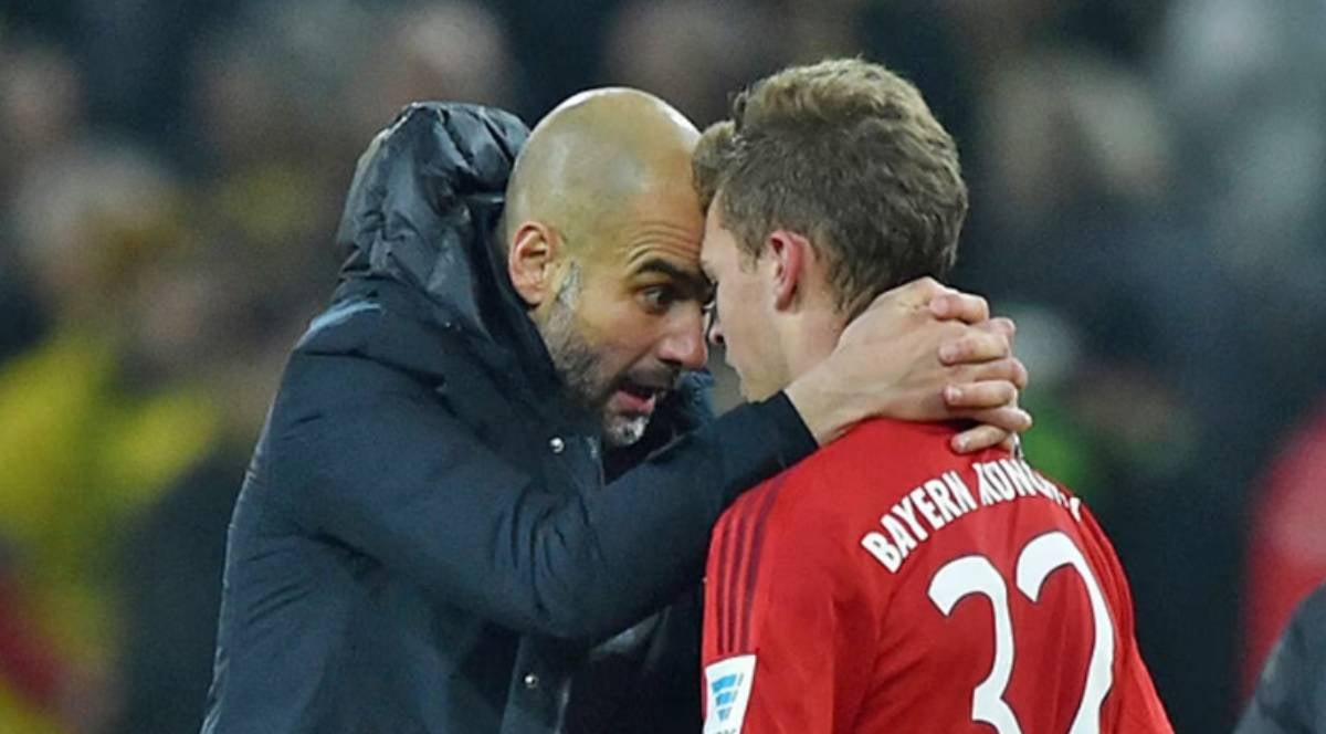 Pep Guardiola y Joshua Kimmich, en el Bayern de Múnich | FC Bayern