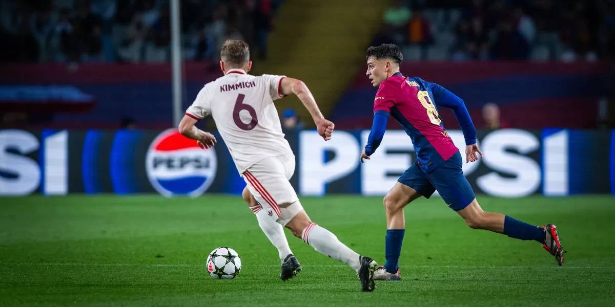 Pedri durant el partit contra el Bayern de Munic | FC Barcelona