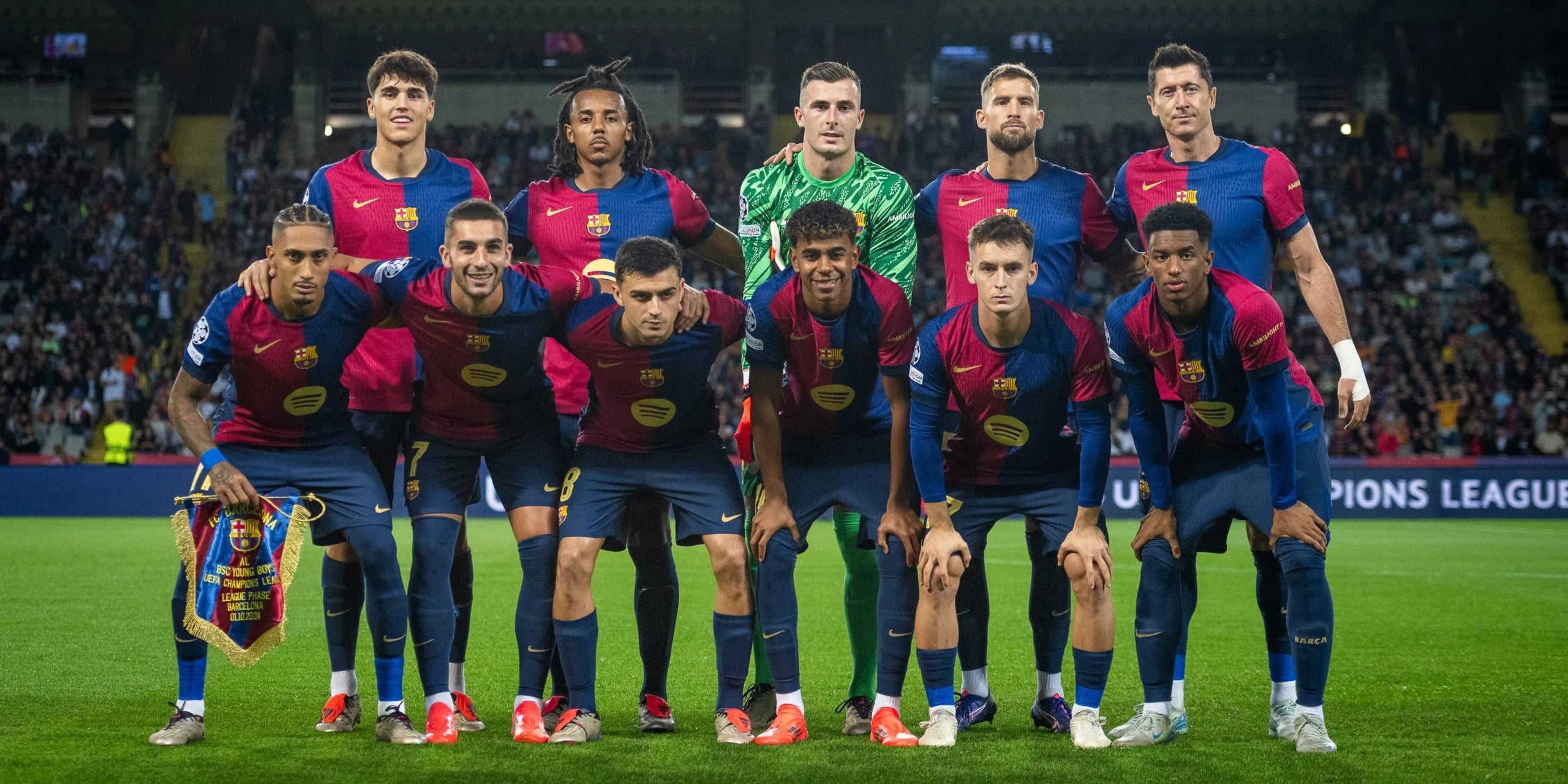 El once titular del Barça en el partido contra el Young Boys | FC Barcelona