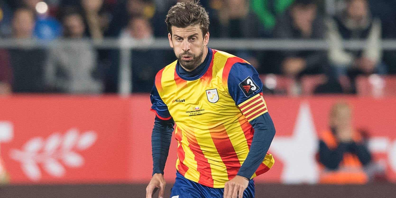 Gerard Piqué, amb la selecció catalana | FCF