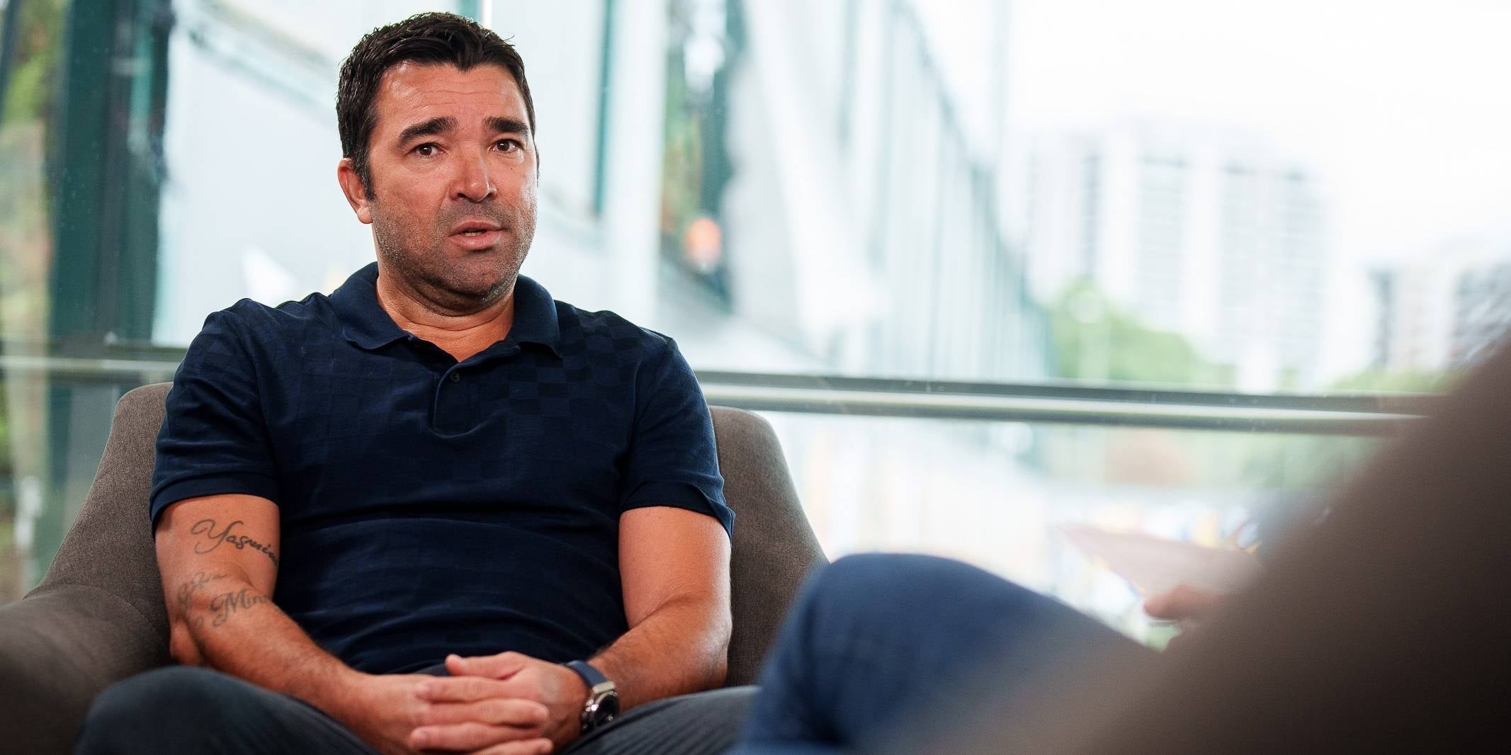 Deco, durant una entrevista | Europa Press