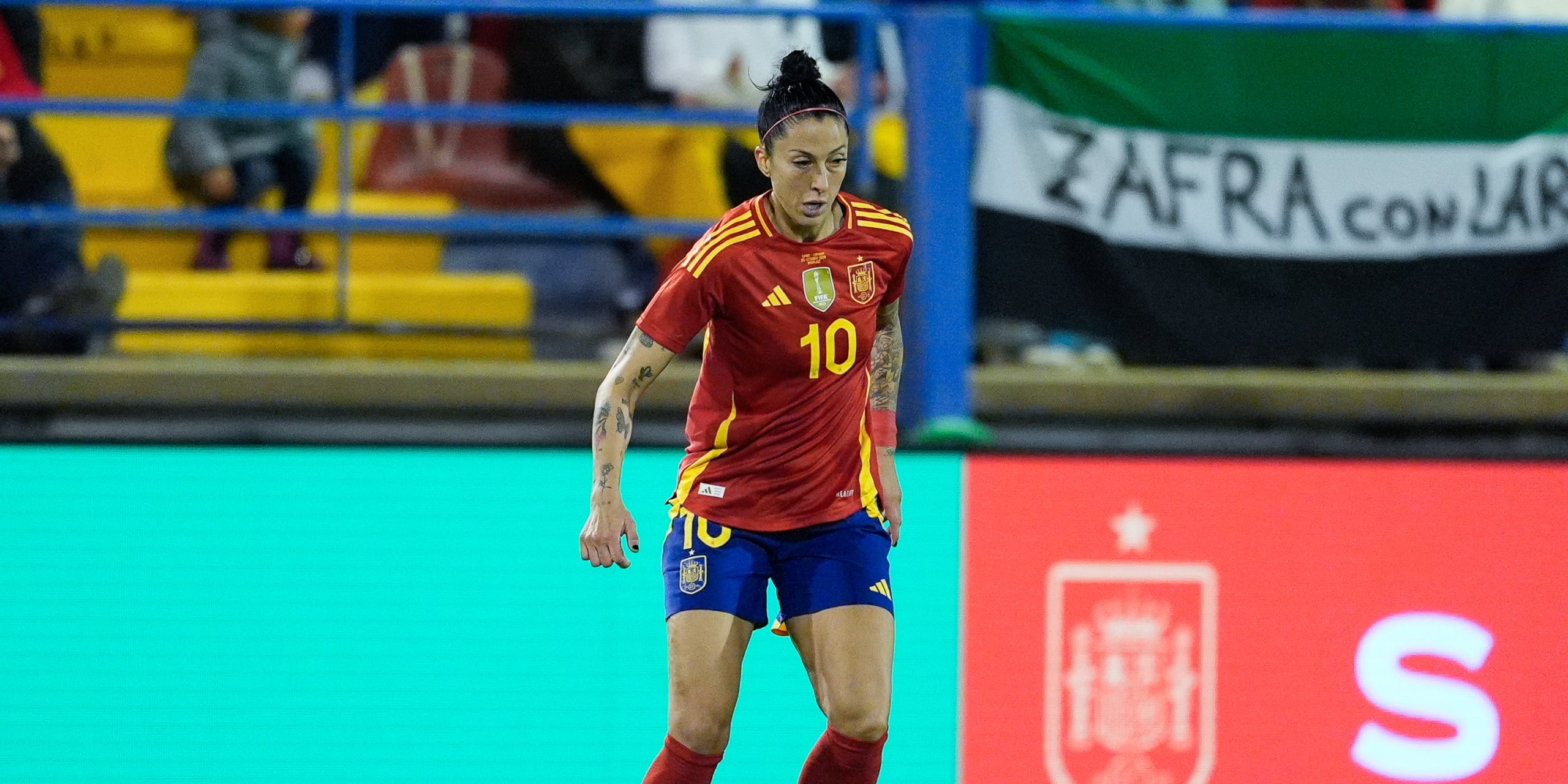 Jenni Hermoso, durant un partit amb la selecció espanyola | Europa Press