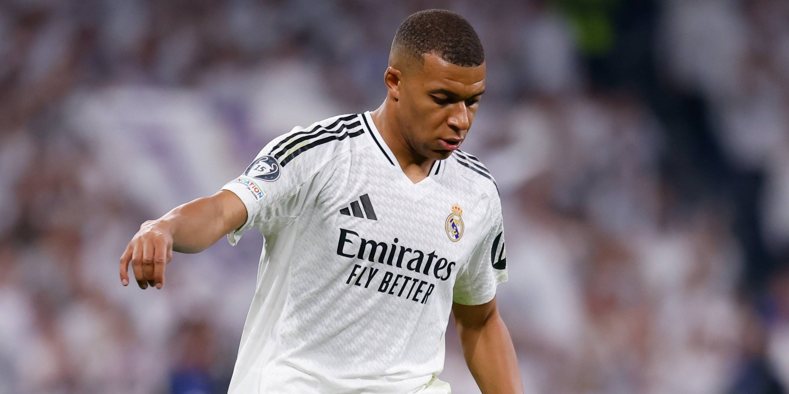 Kylian Mbappé, durant un partit amb el Madrid | Europa Press