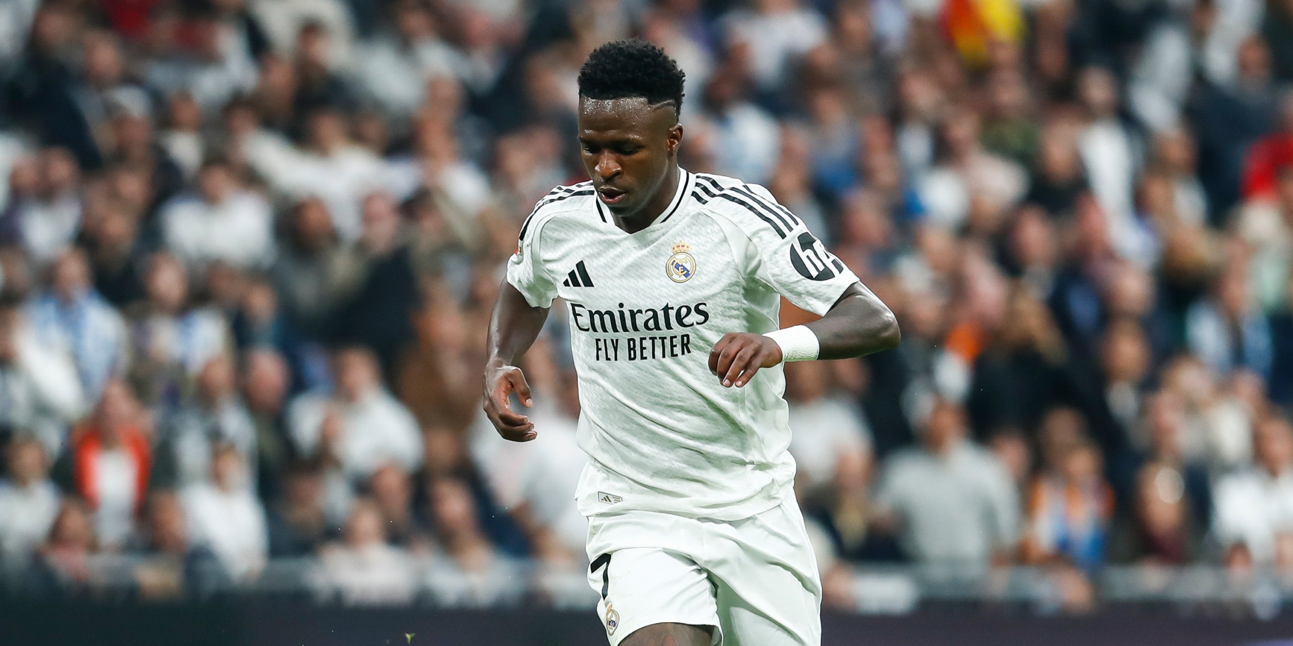 Vinicius Jr., durant un partit amb el Madrid | Europa Press
