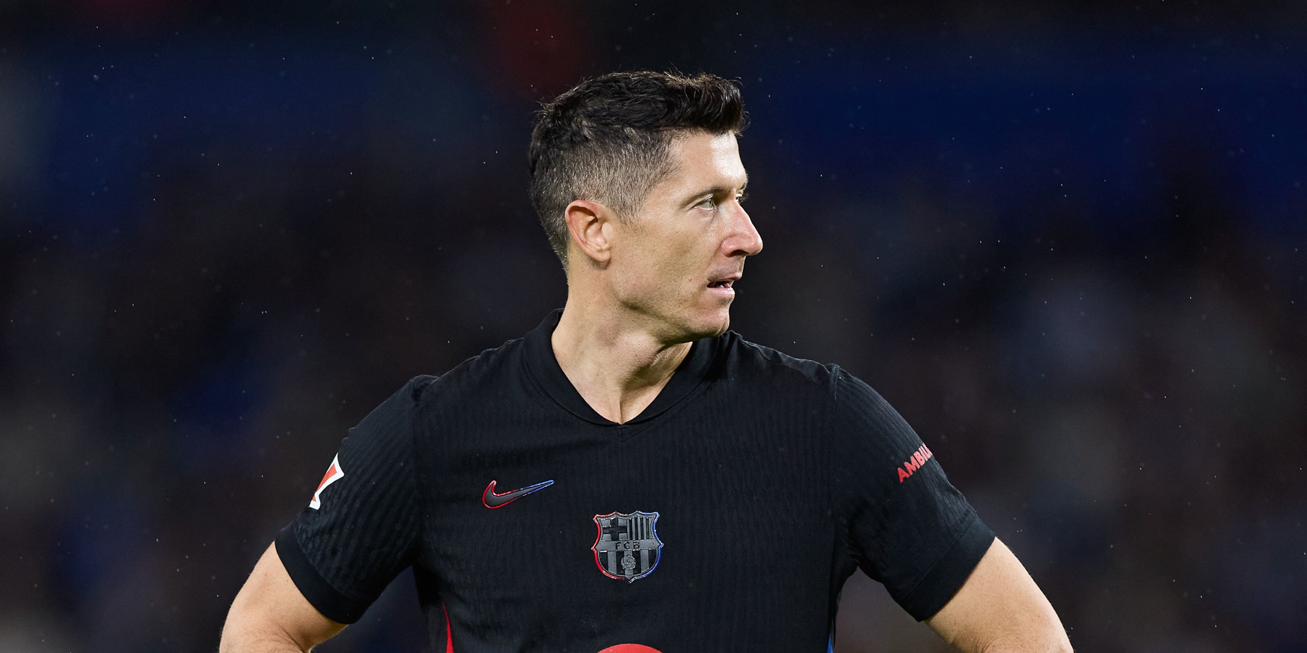 Robert Lewandowski, durant un partit amb el Barça | Europa Press