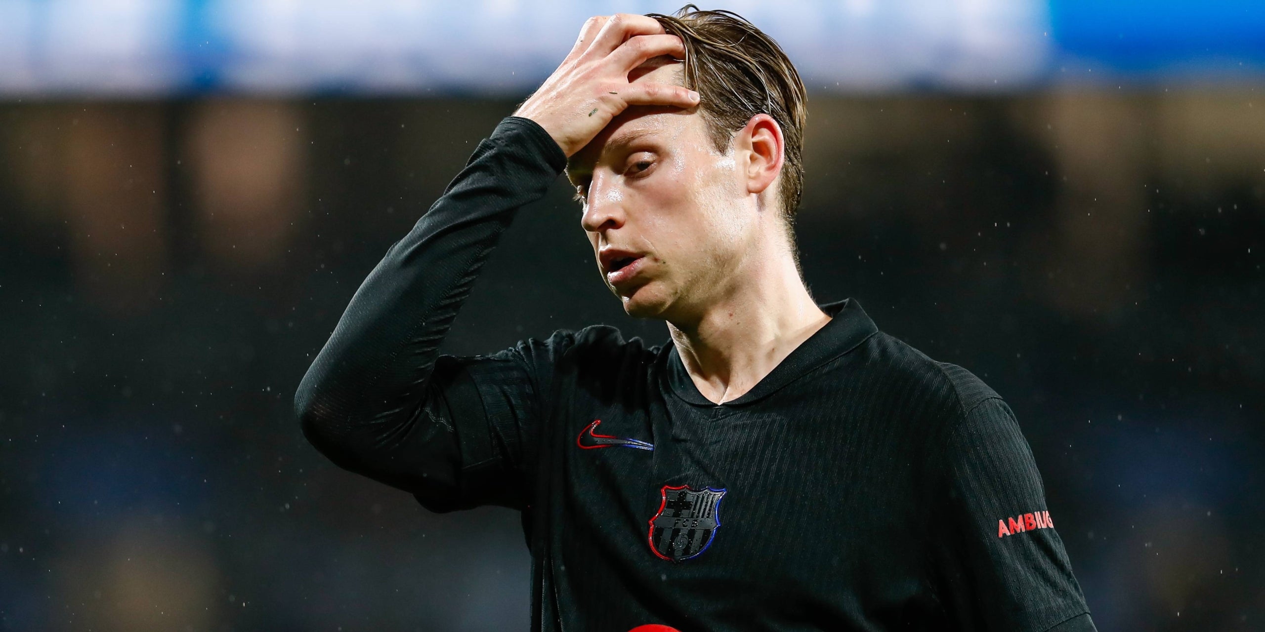 Frenkie de Jong, durant un partit del Barça | Europa Press