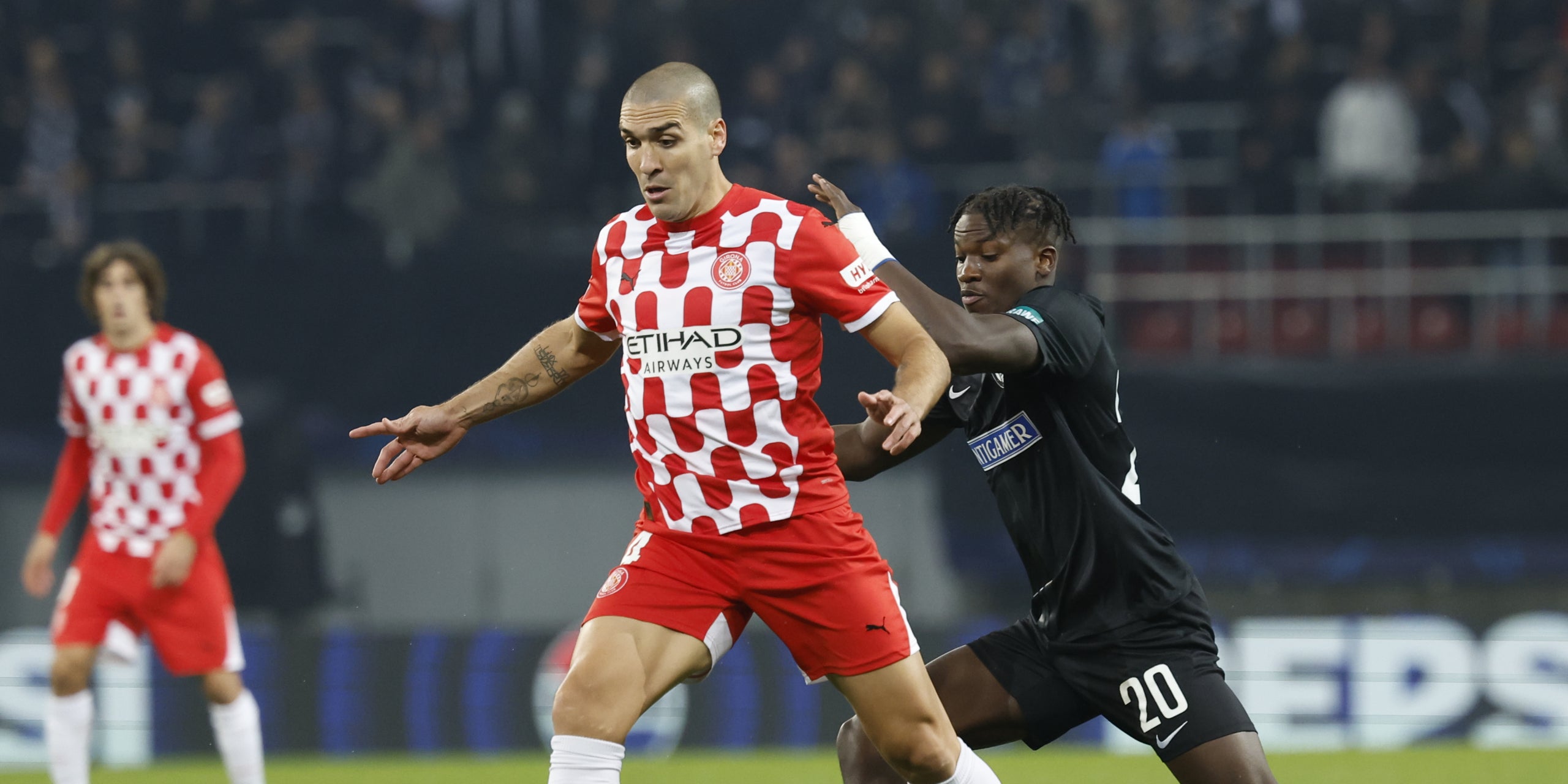Oriol Romeu, durant el Sturm Graz-Girona de Champions | Europa Press