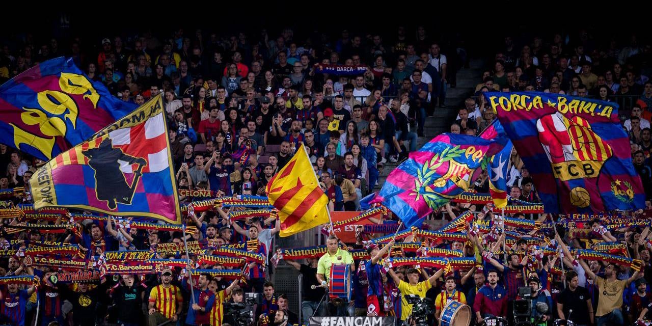 La Grada d'Animació del Barça, al Camp Nou | FC Barcelona