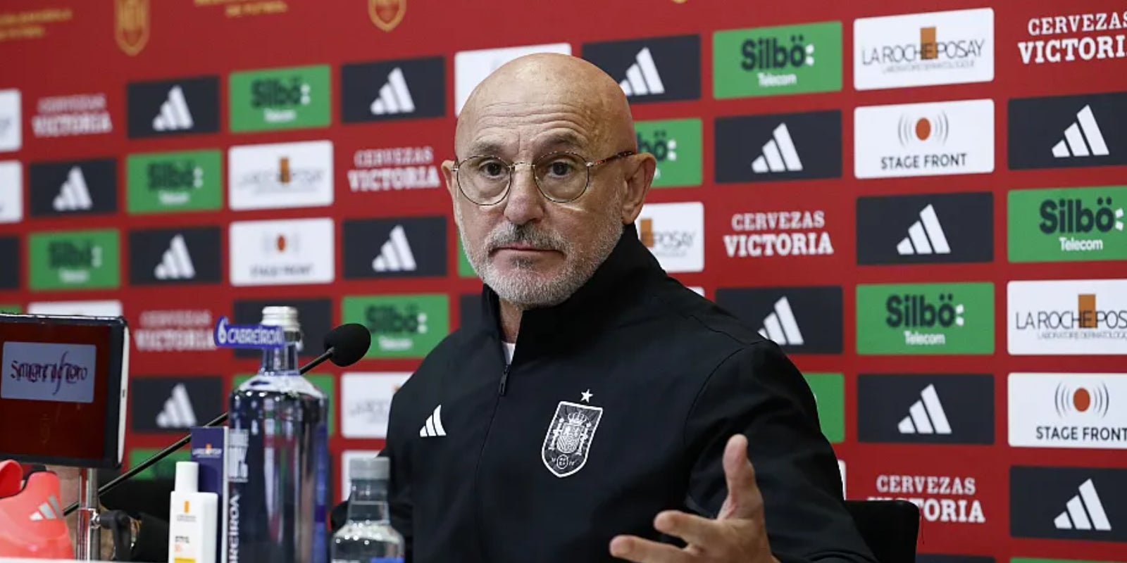 Luis de la Fuente, durant una roda de premsa | RFEF