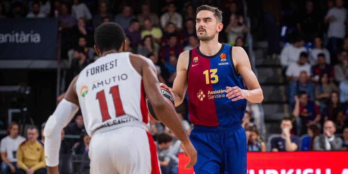 Satoransky contra el Baskonia en Eurolliga | @FCBbasket