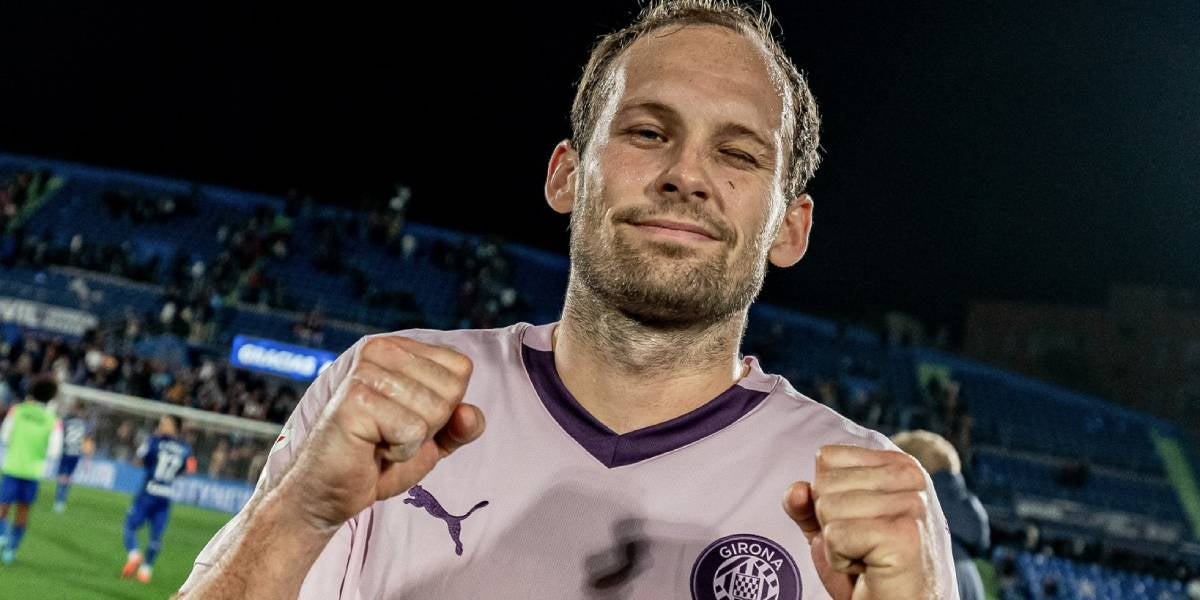 Blind celebra la victòria al Coliseum | @GironaFC