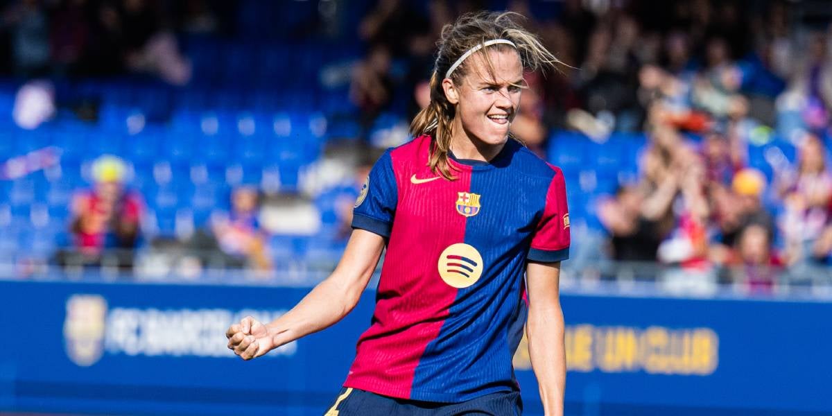 Irene Paredes celebrant una acció | @FCBFemeni