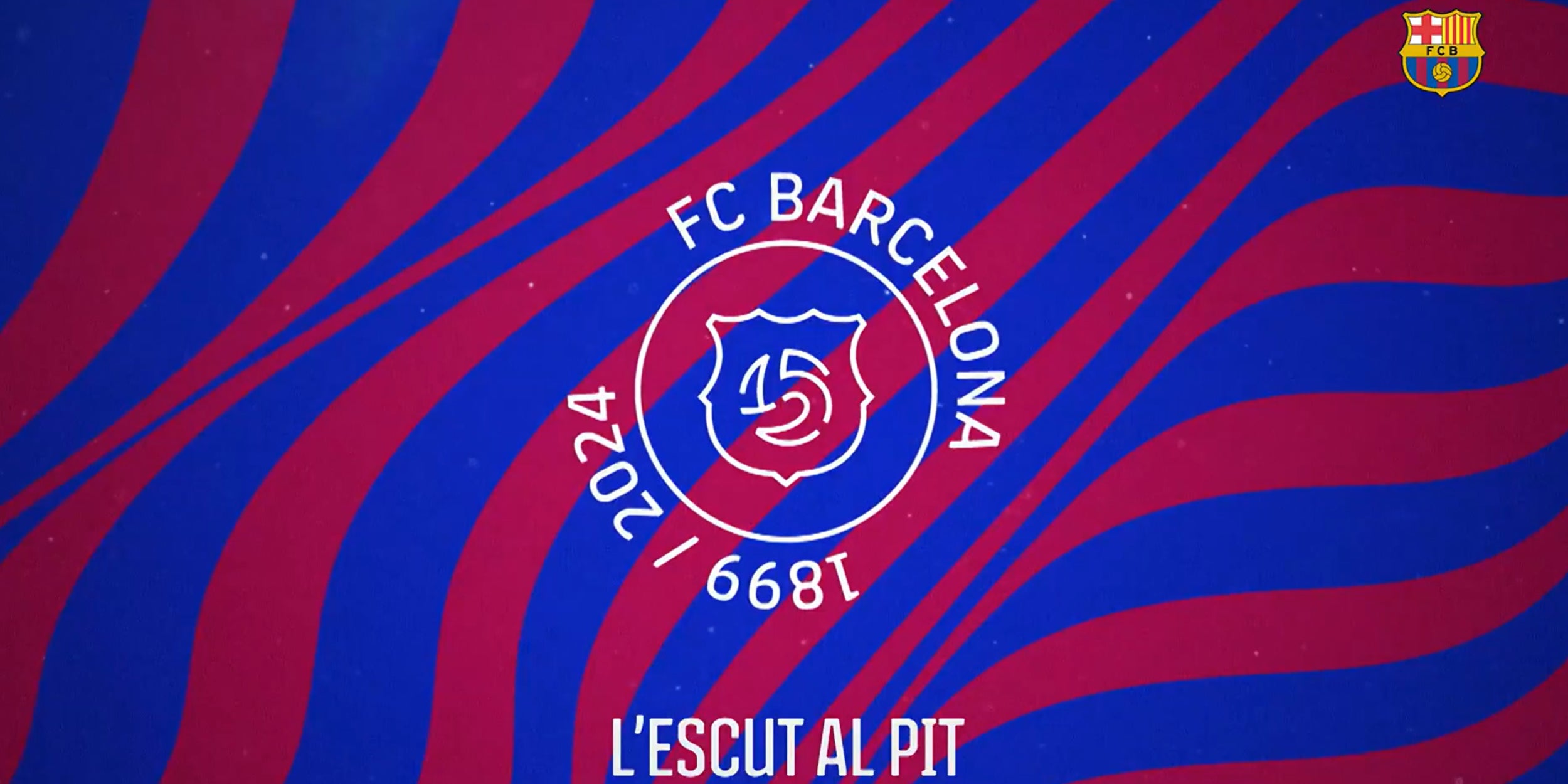 L'escut al pit, l'himne del 125è aniversari del Barça | FC Barcelona