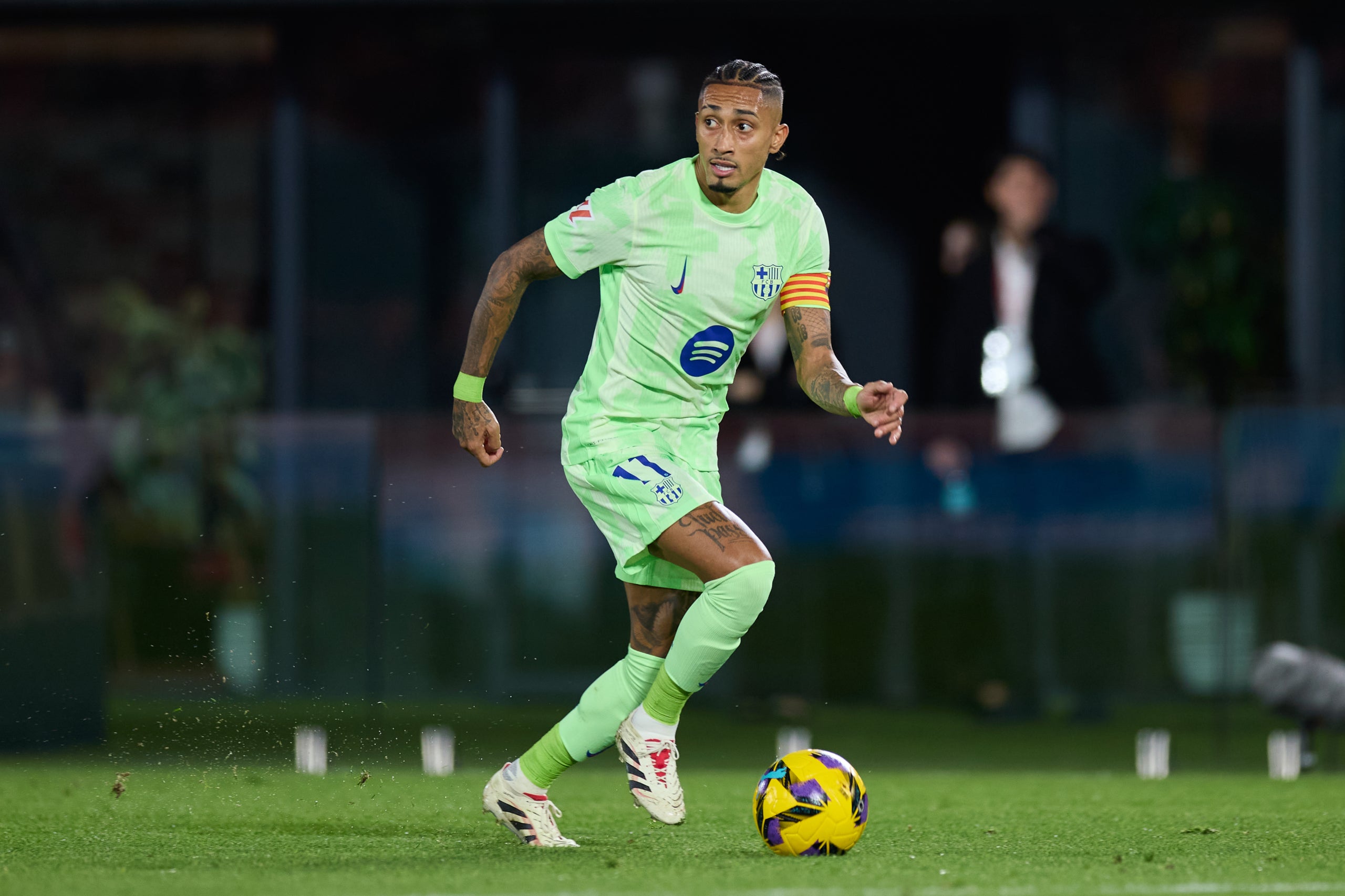 Raphinha, durante el partido contra el Mallorca | Europa Press