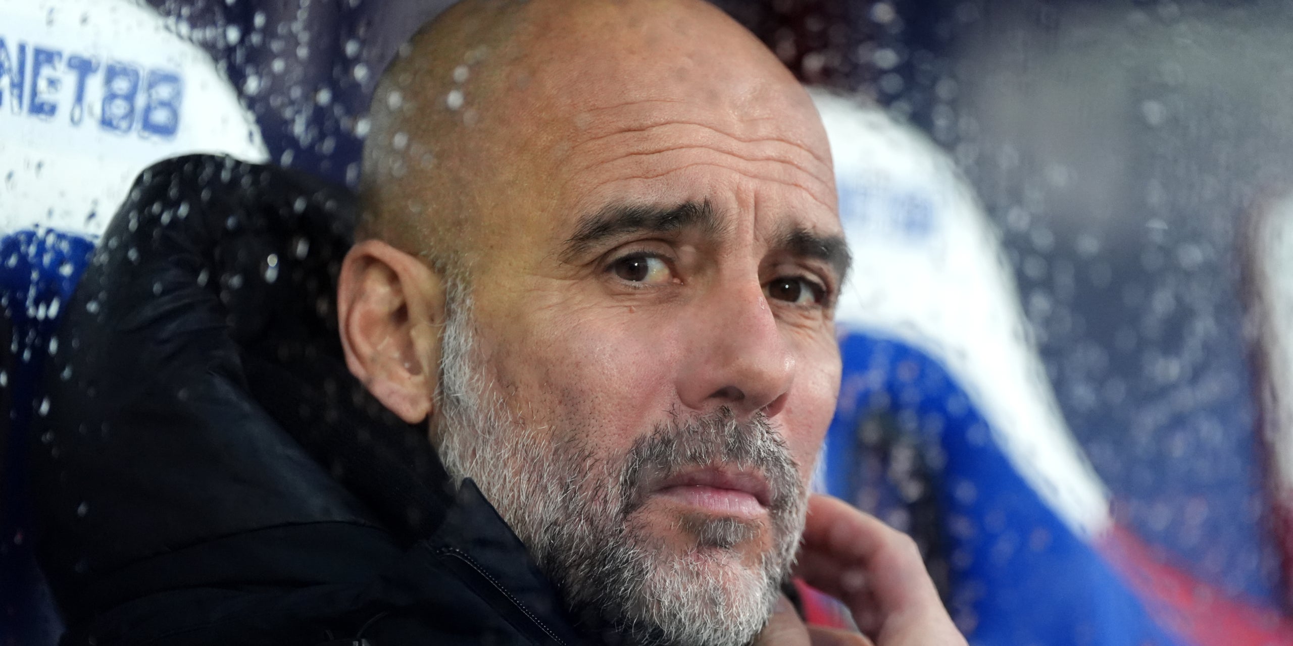 Pep Guardiola, durant un partit amb el Manchester City | Europa Press
