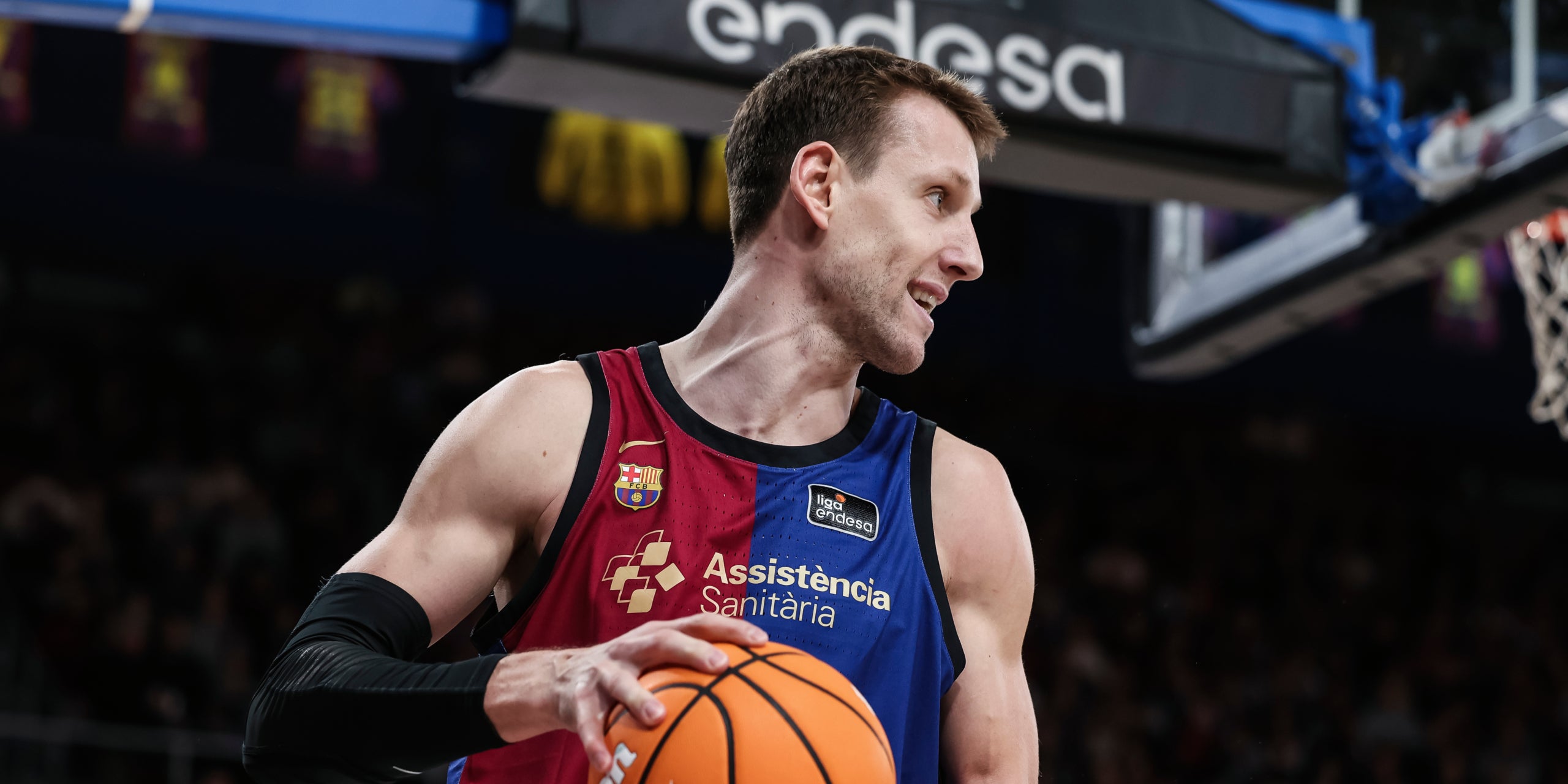 Jan Vesely, durant un partit amb el Barça | Europa Press