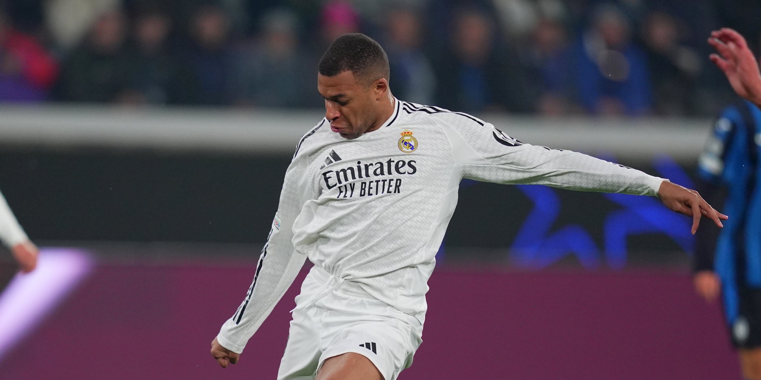 Kylian Mbappé, durant el partit contra l'Atalanta | Europa Press