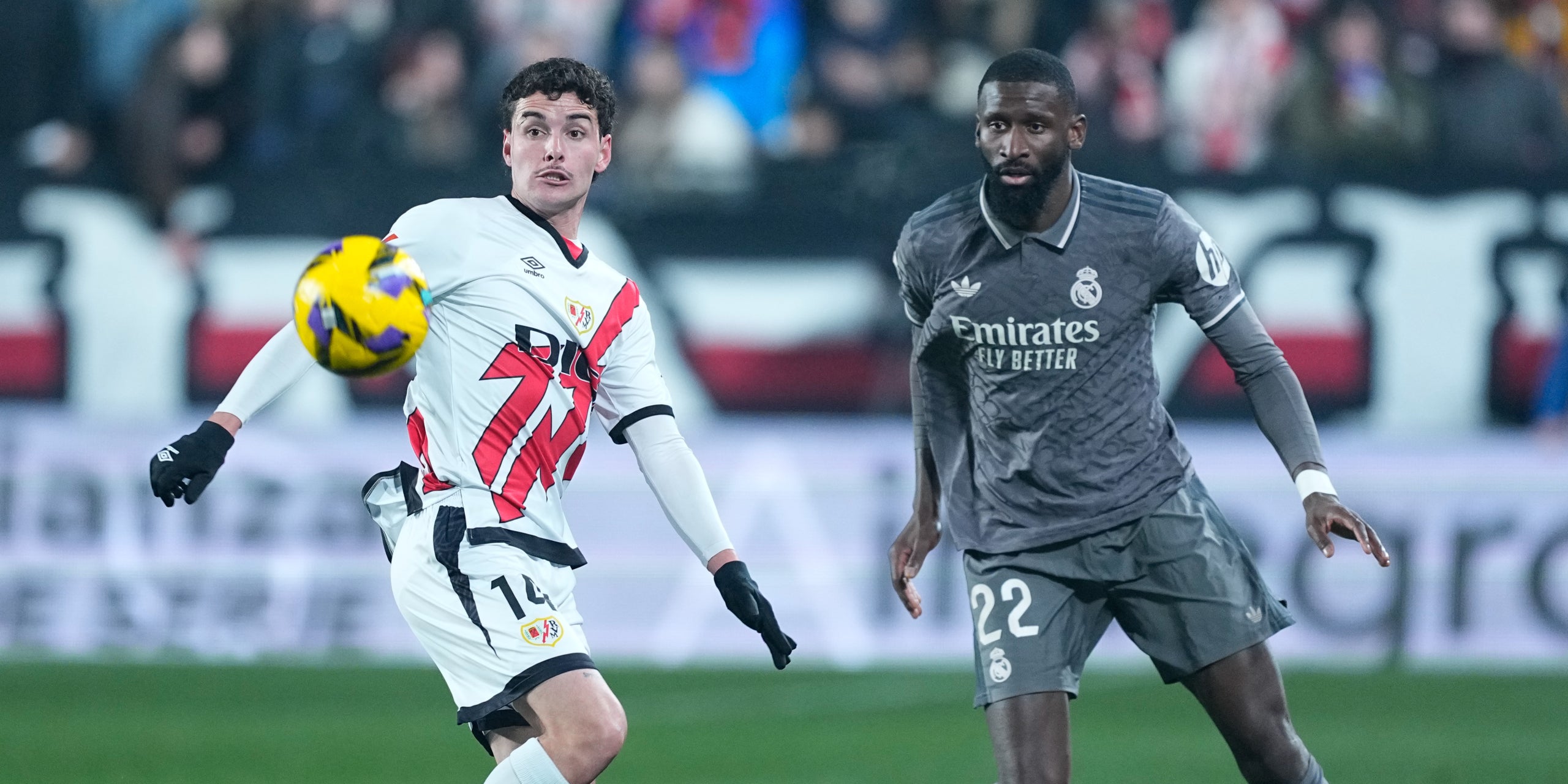 Antonio Rüdiger, durant el Rayo-Madrid | Europa Press