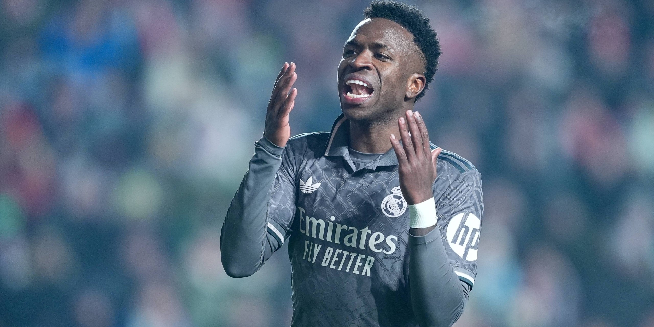 Vinicius, durant el partit contra el Rayo | Europa Press