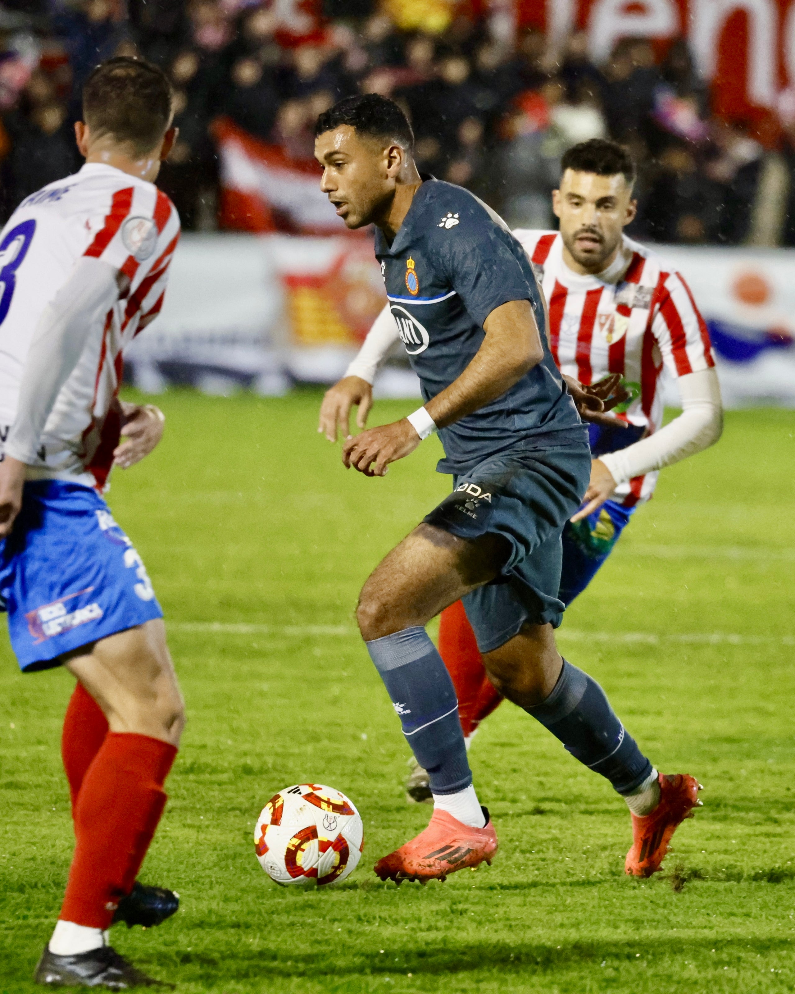 Walid Cheddira ha tingut ocasions molt clares contra el Barbastre | RCD Espanyol