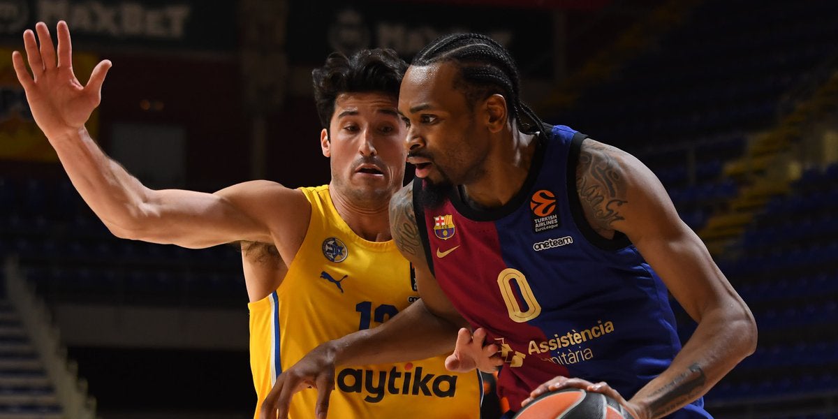 Kevin Punter, durant el Maccabi Tel-Aviv - Barça | FC Barcelona