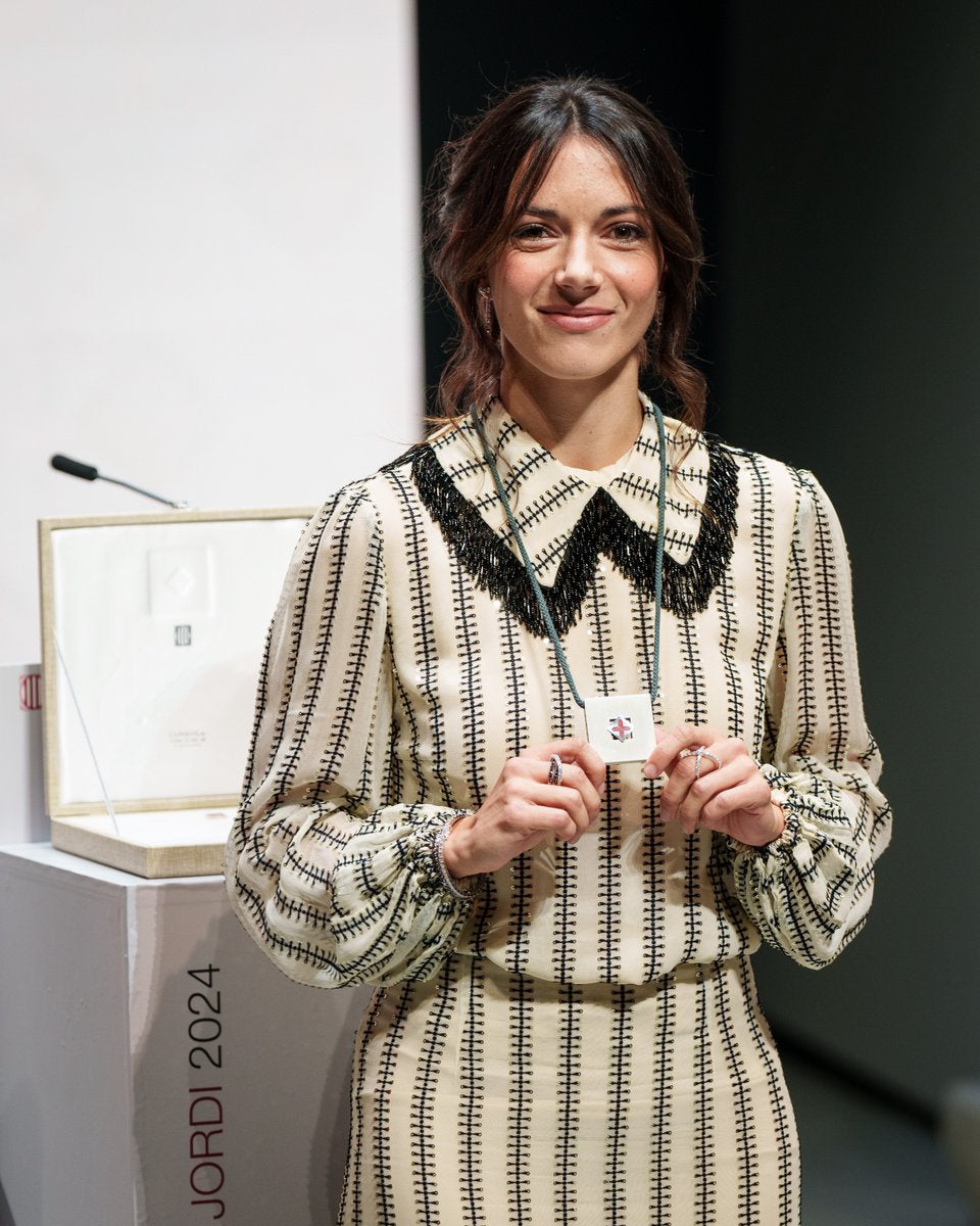 Aitana Bonmatí, amb la Creu de Sant Jordi | FC Barcelona