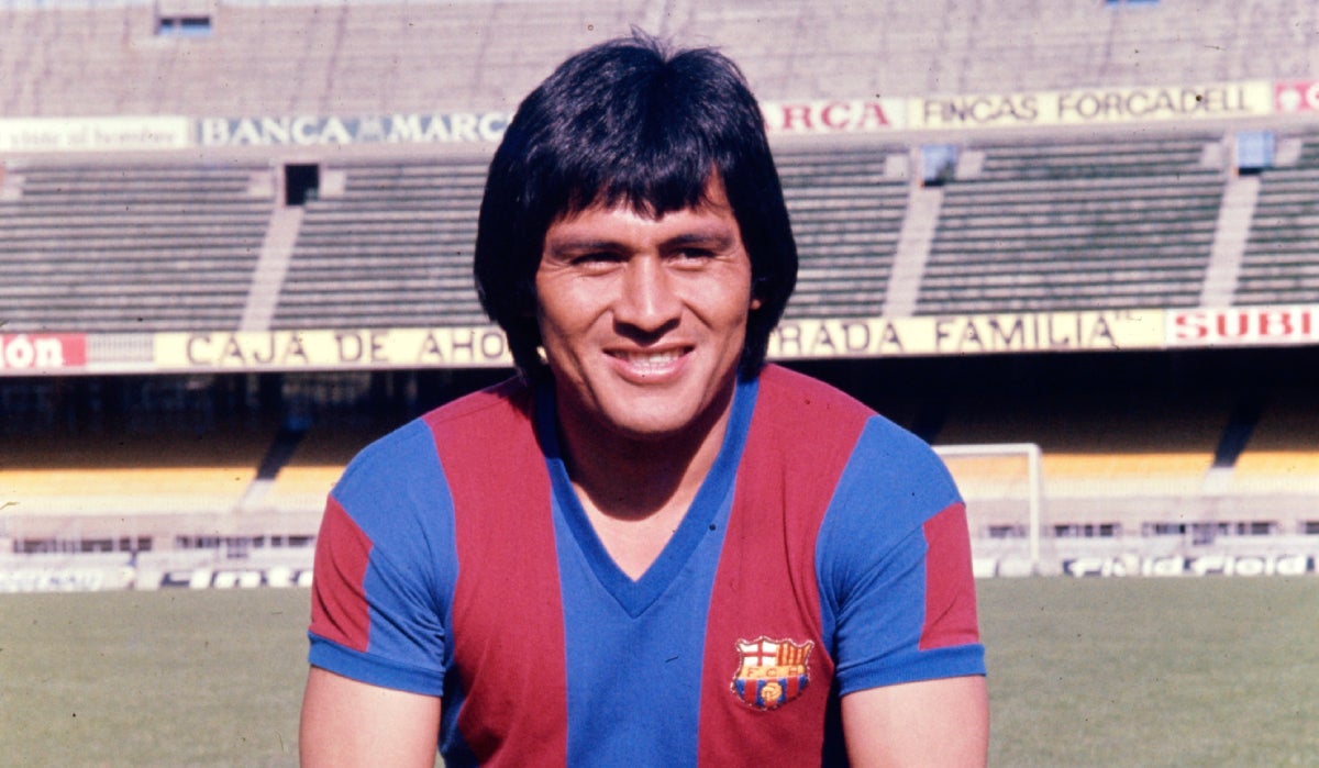 L'exjugador del Barça, Hugo Sotil | FCBarcelona