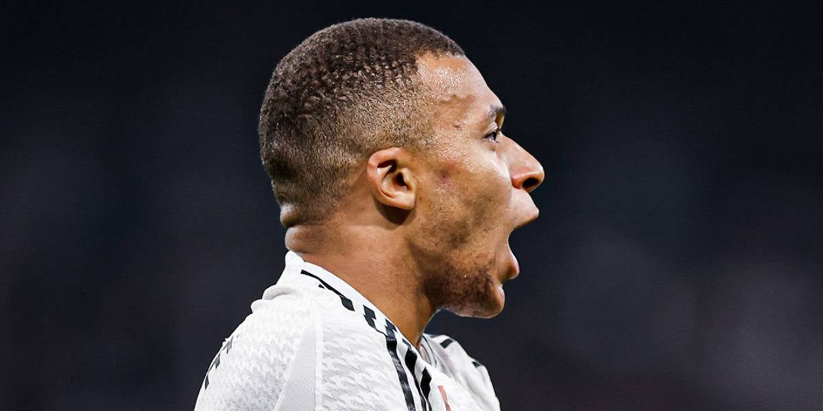 Mbappé celebra el seu gol | @RealMadrid