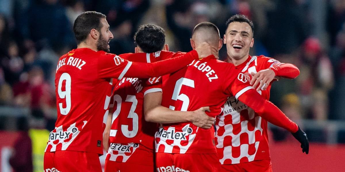 El Girona celebra un gol | @GironaFC