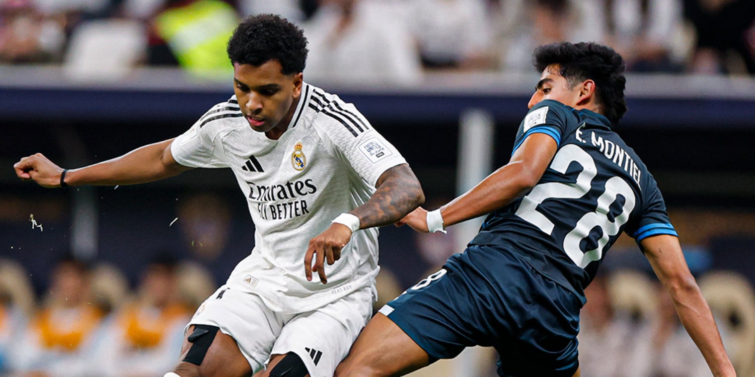 Rodrygo, durant la final de la Copa Intercontinental contra el Pachuca | Reial Madrid