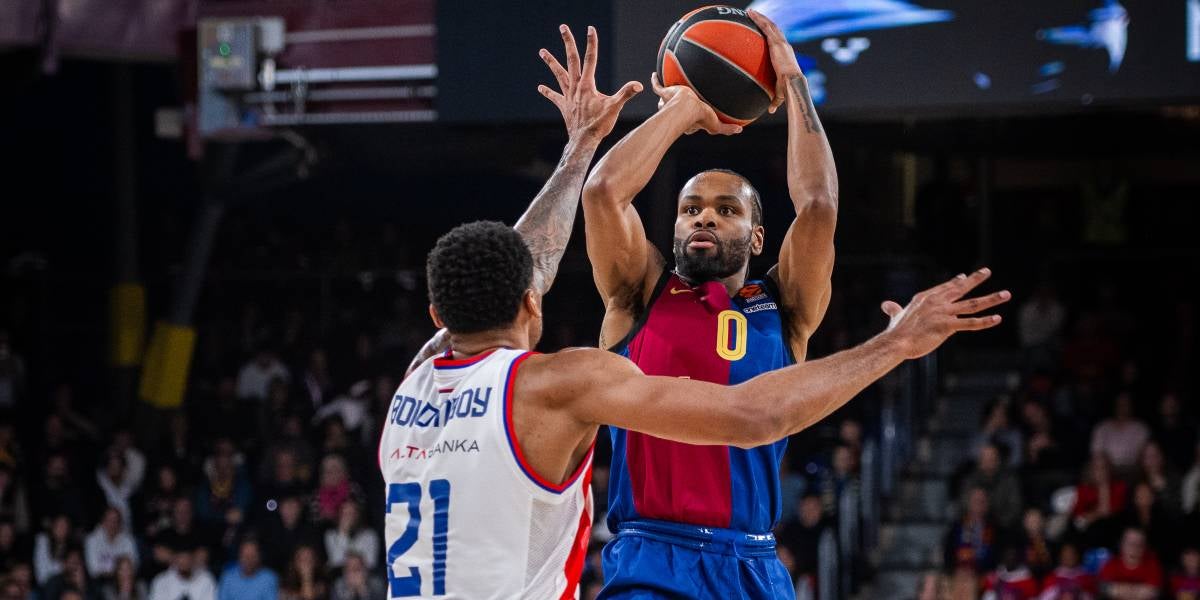 Kevin Punter al Palau buscant un llançament | @FCBbasket